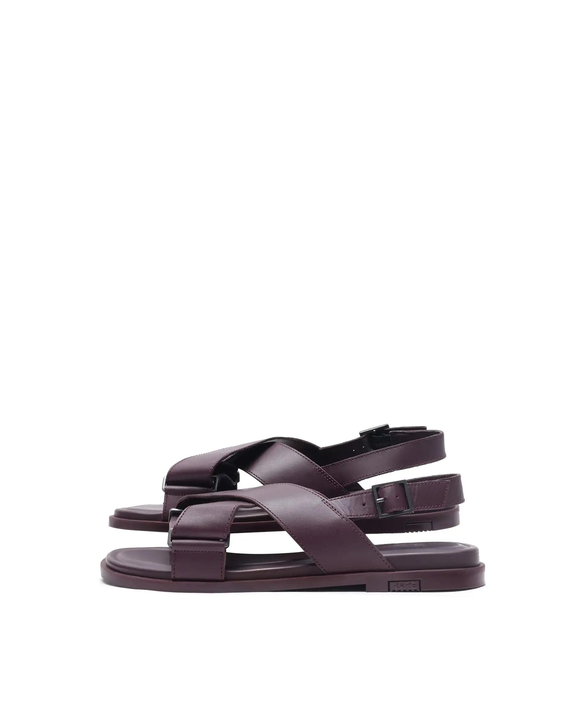 RAREZ Rare Rabbit Men Monz Bordo Slip - On Closure Sandal