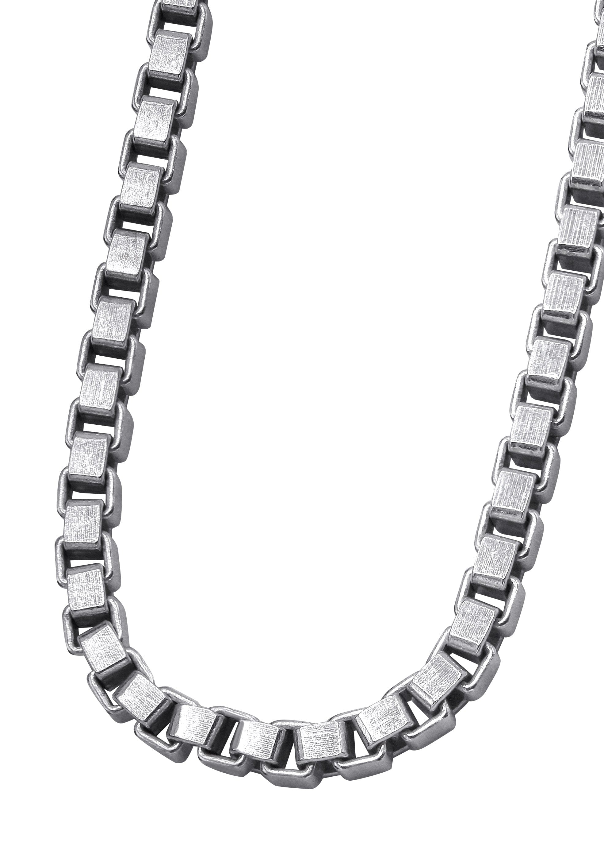 Manufacturer 43 Silver Chain - Mens White Chain / Box Chain