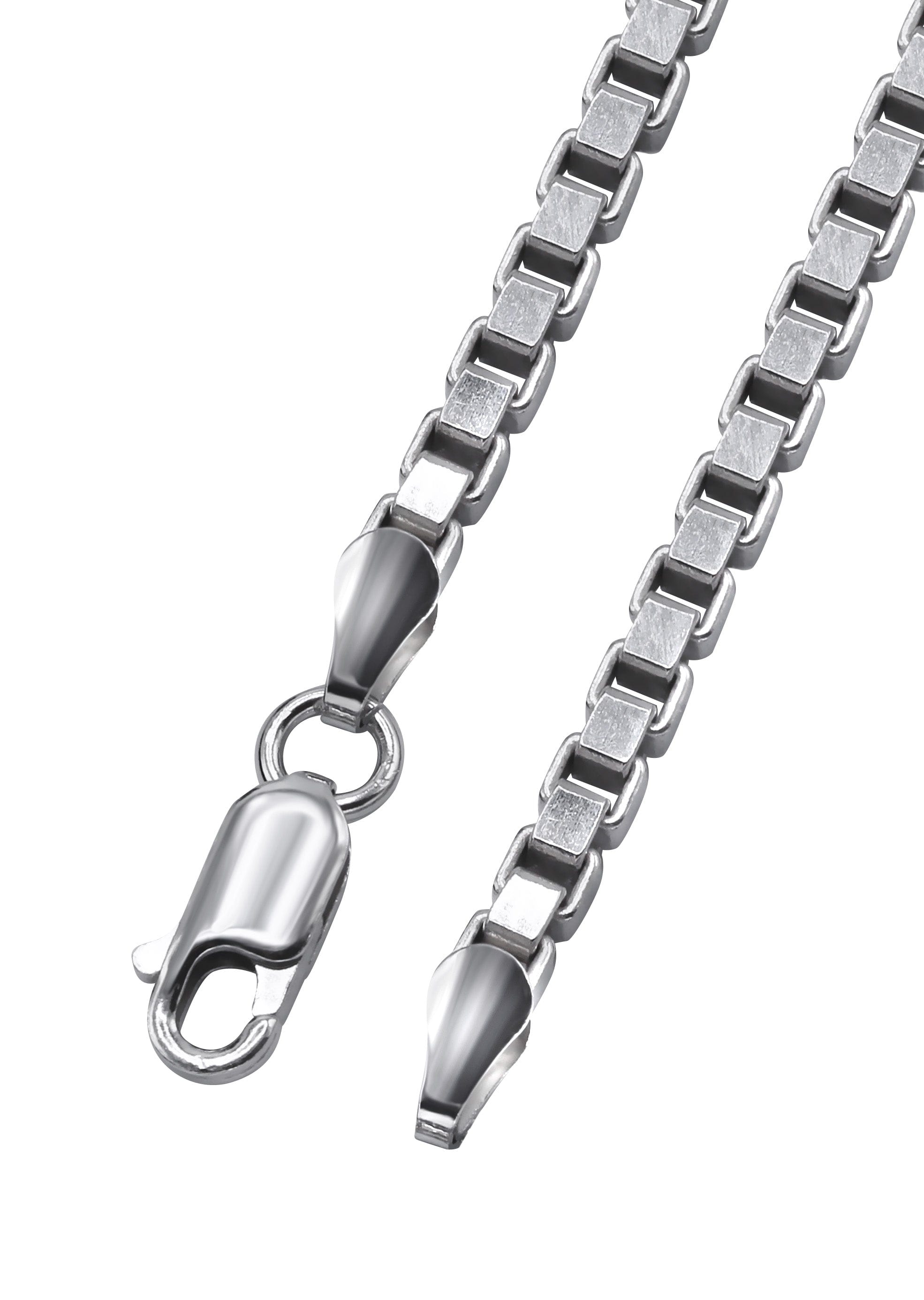 Manufacturer 43 Silver Chain - Mens White Chain / Box Chain
