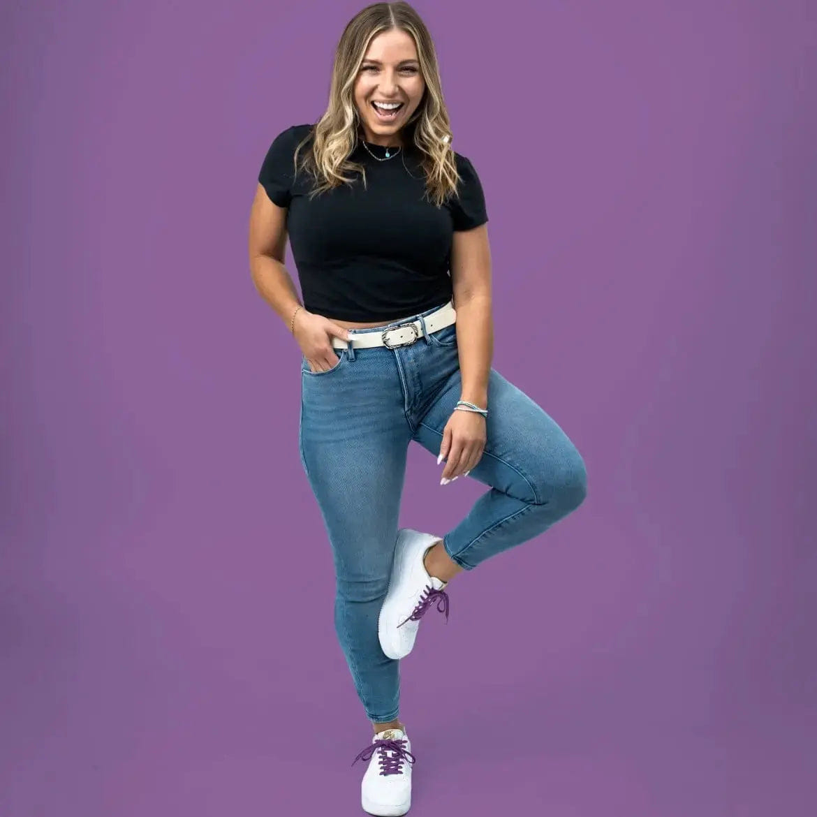 Bread Laces - Cosmic Purple Elastic Shoelaces