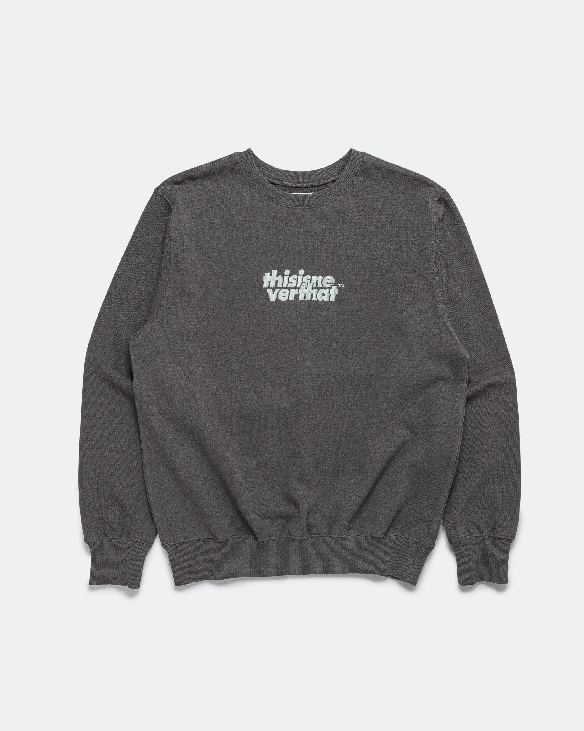 Thisisneverthat OL - Logo Crewneck - Charcoal