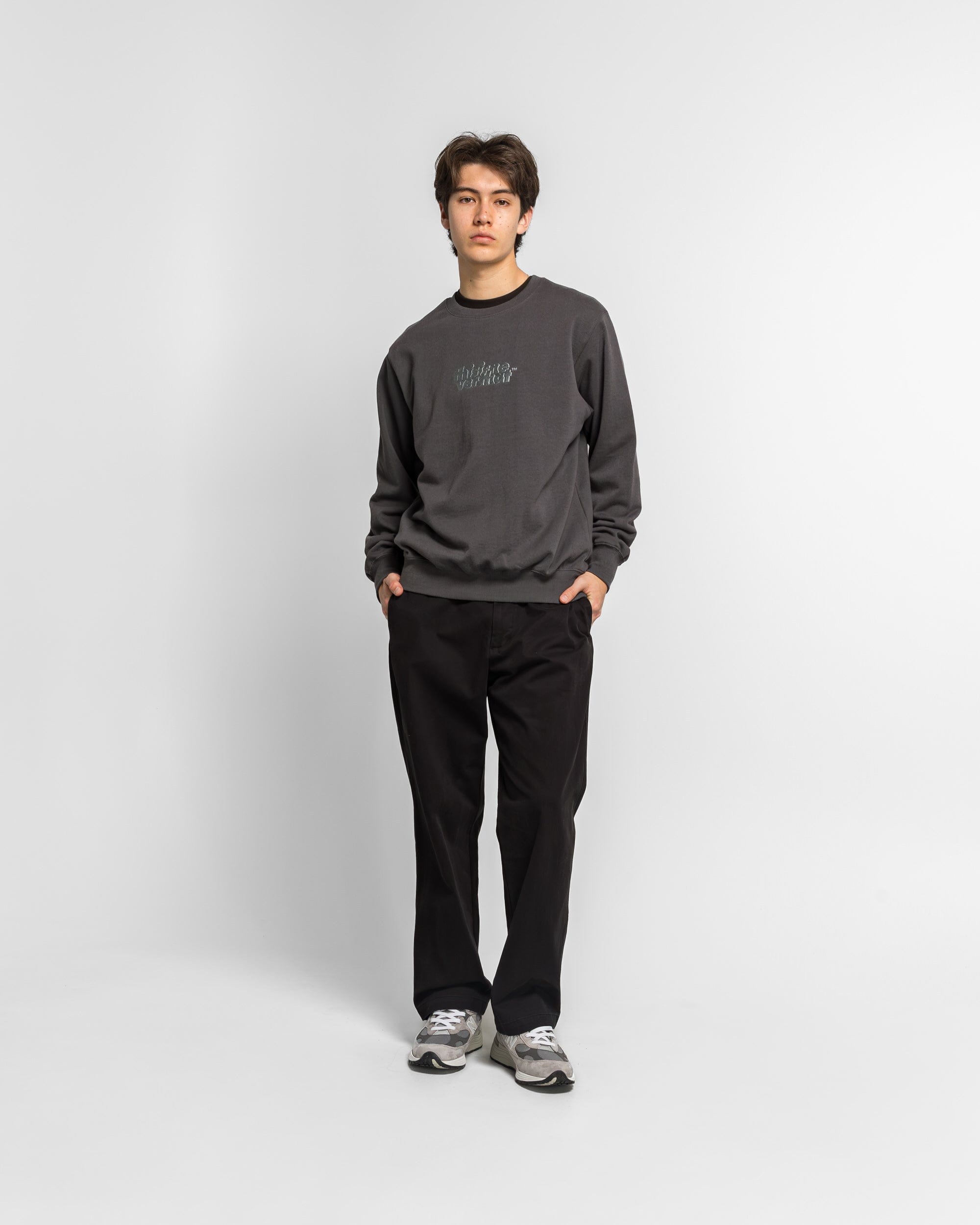Thisisneverthat OL - Logo Crewneck - Charcoal