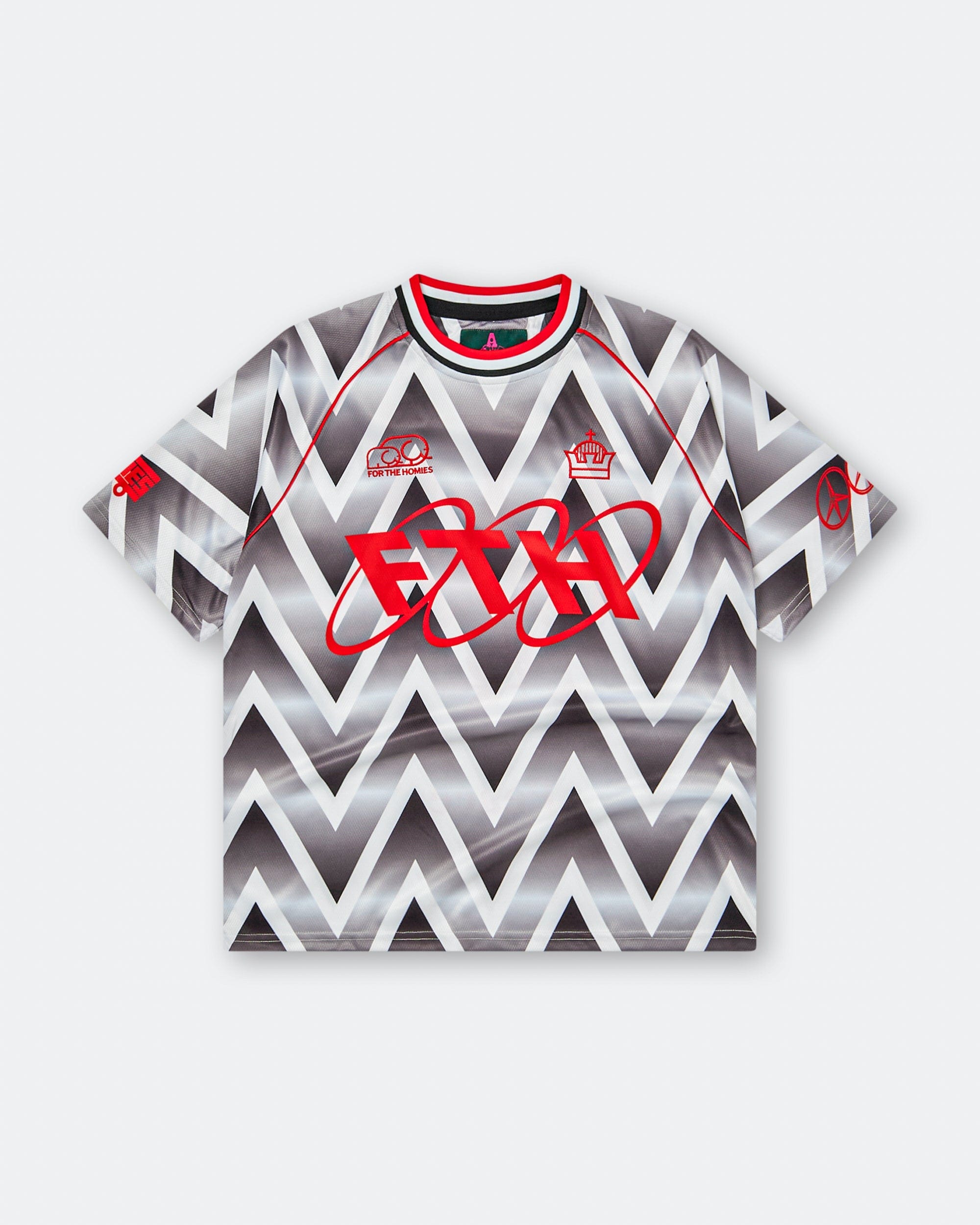 For The Homies Bruised Soccer Jersey - White