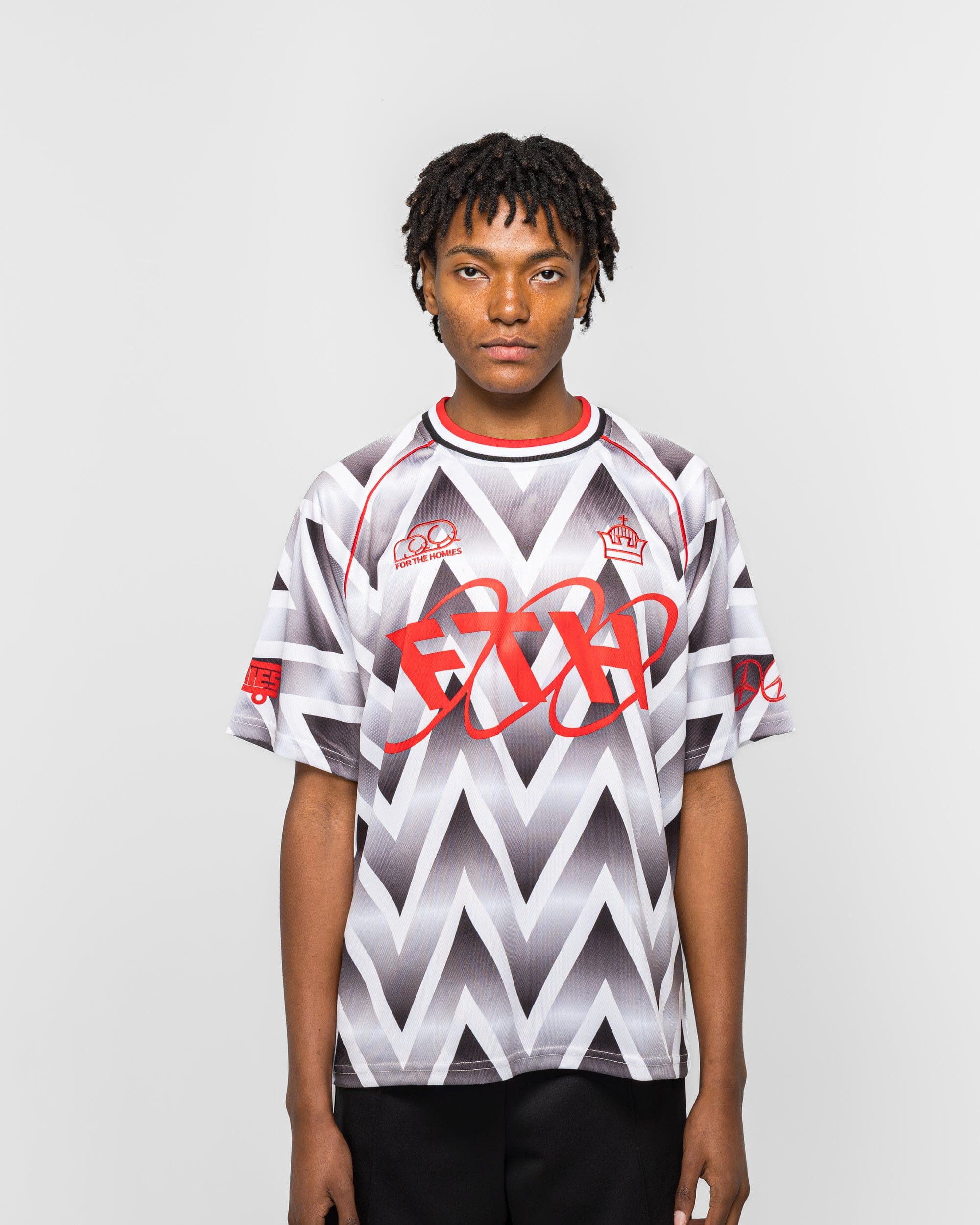 For The Homies Bruised Soccer Jersey - White