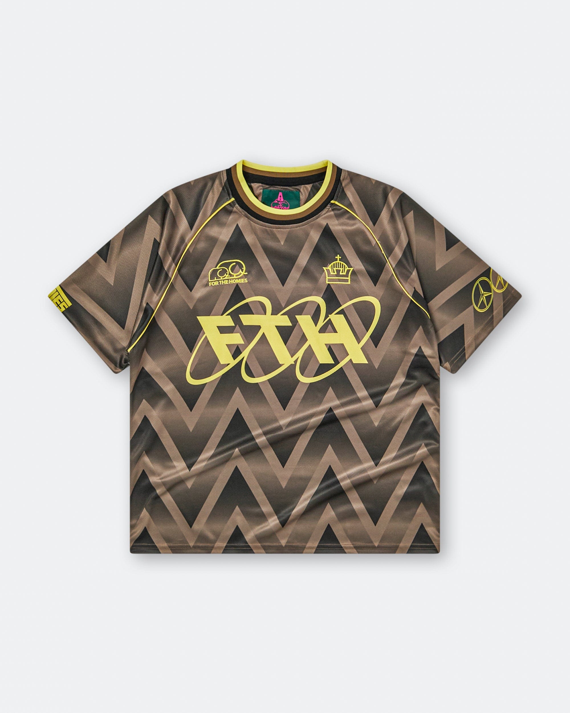 For The Homies Bruised Soccer Jersey - Army