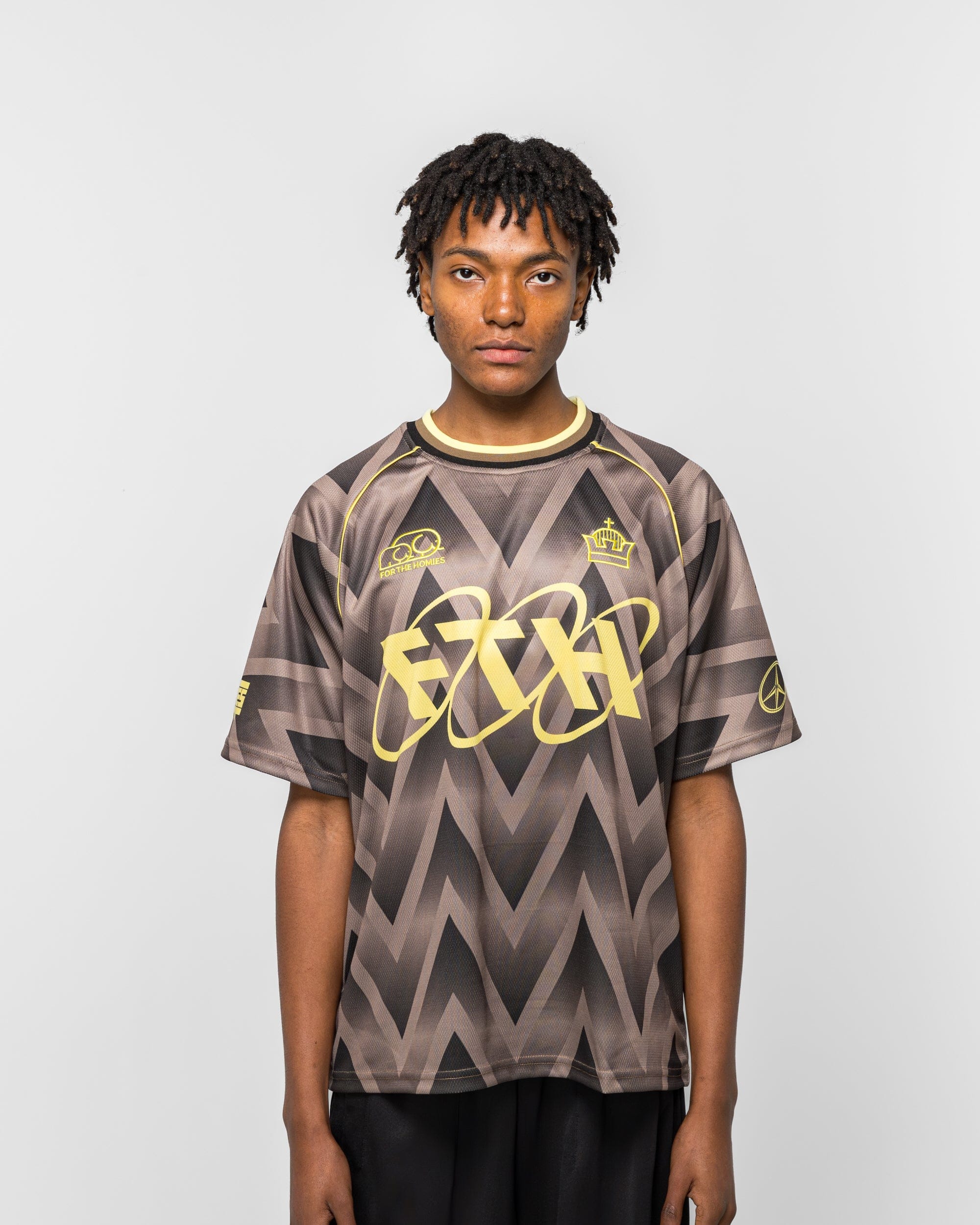For The Homies Bruised Soccer Jersey - Army