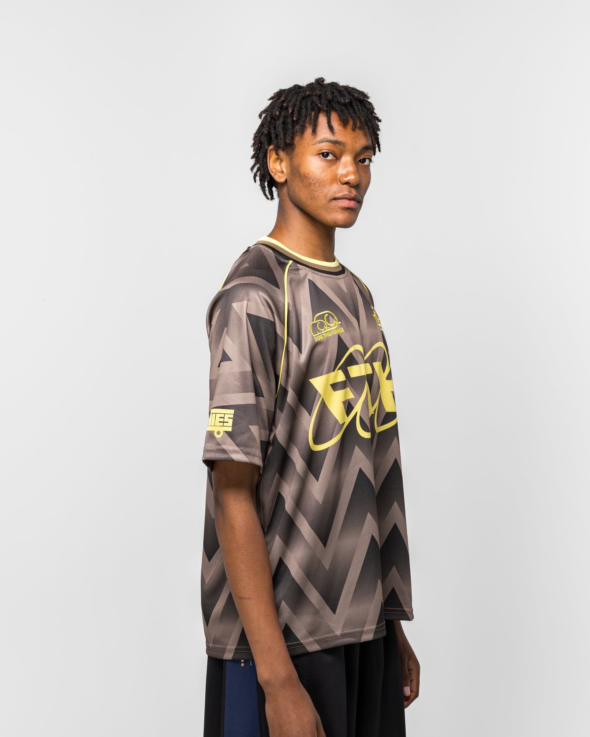 For The Homies Bruised Soccer Jersey - Army