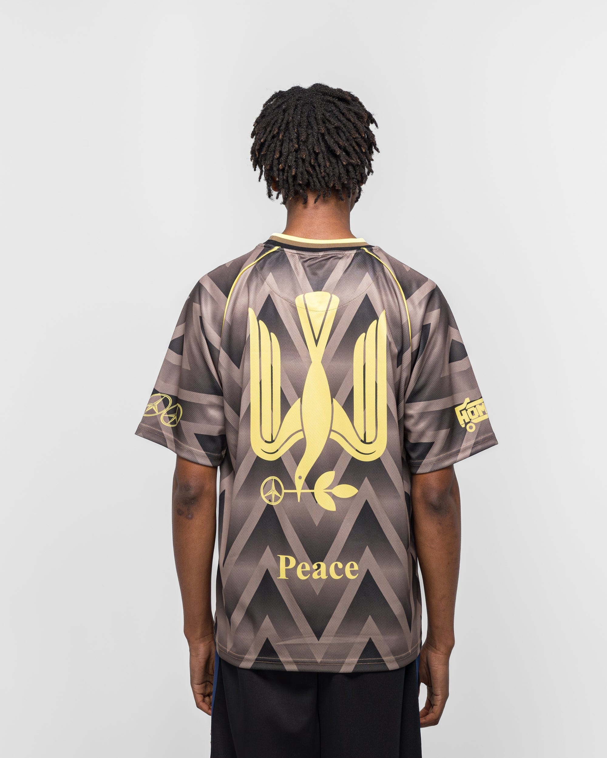For The Homies Bruised Soccer Jersey - Army