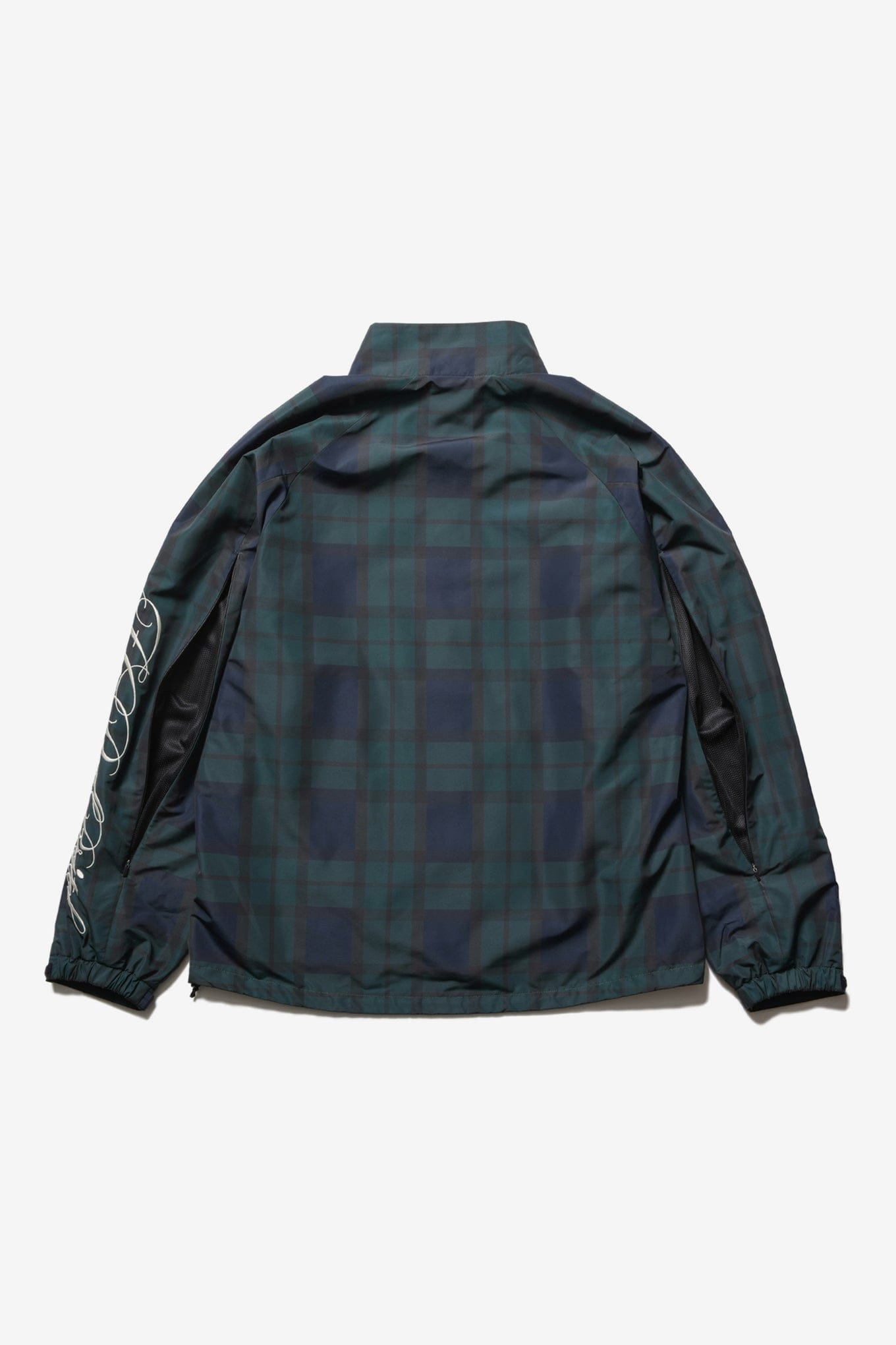 F.c.real Bristol PLAID VENTILATION PRACTICE JACKET