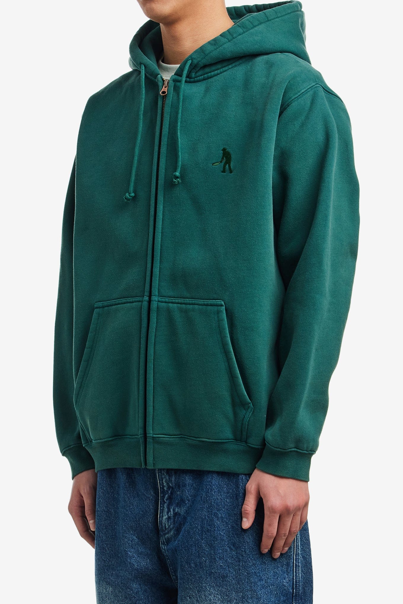 PASS PORT SOLID WORKERS ZIP HOOD