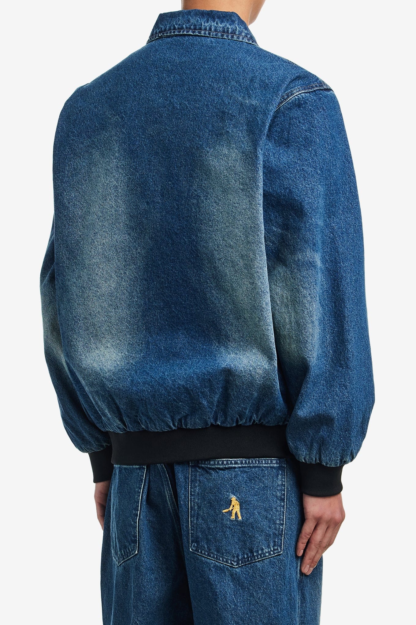 PASS PORT HERCU - LOCKS RECYCLED DENIM FREIGHT JACKET