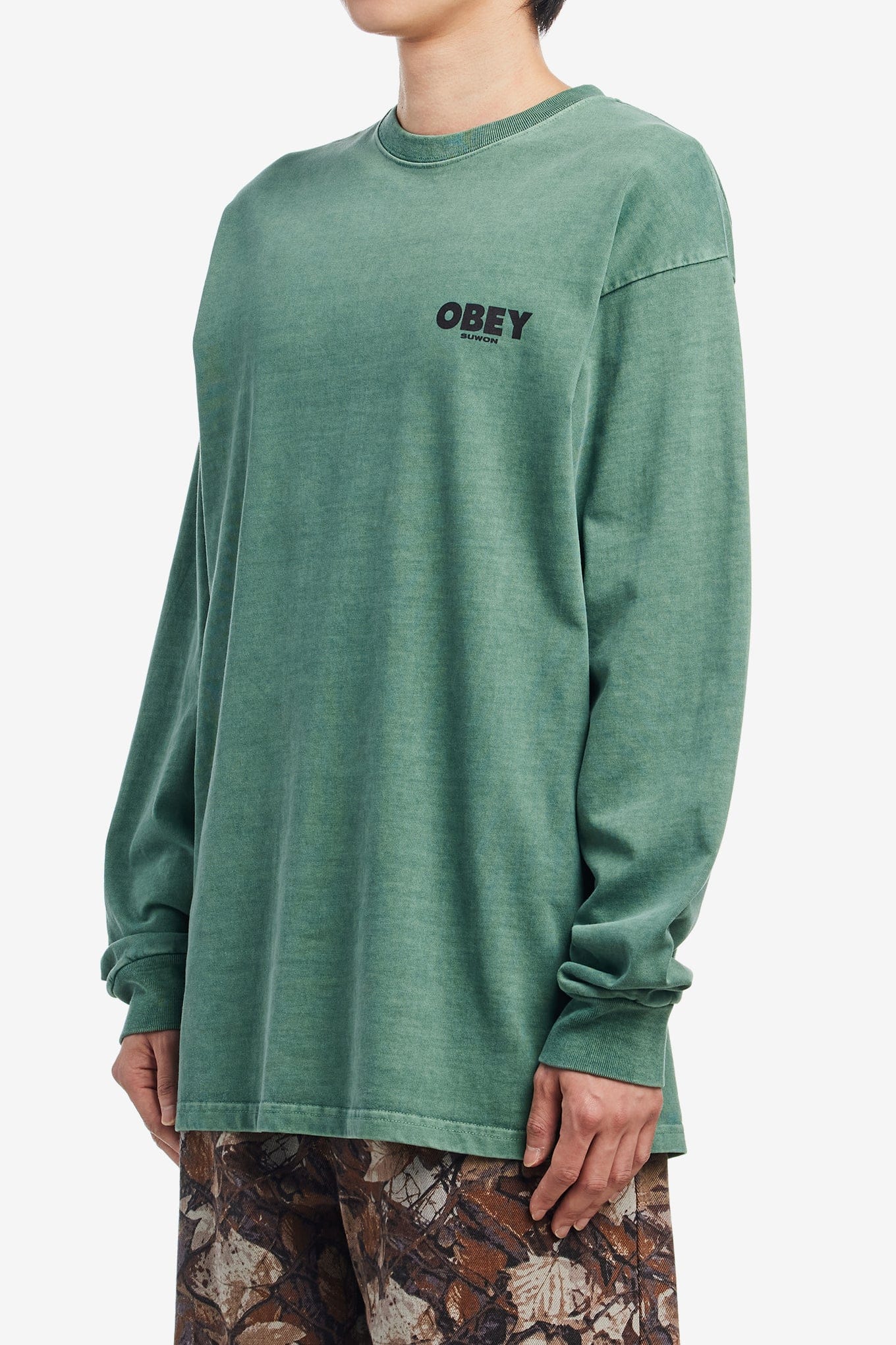 OBEY INTERNATIONAL SUWON OVERDYED LS