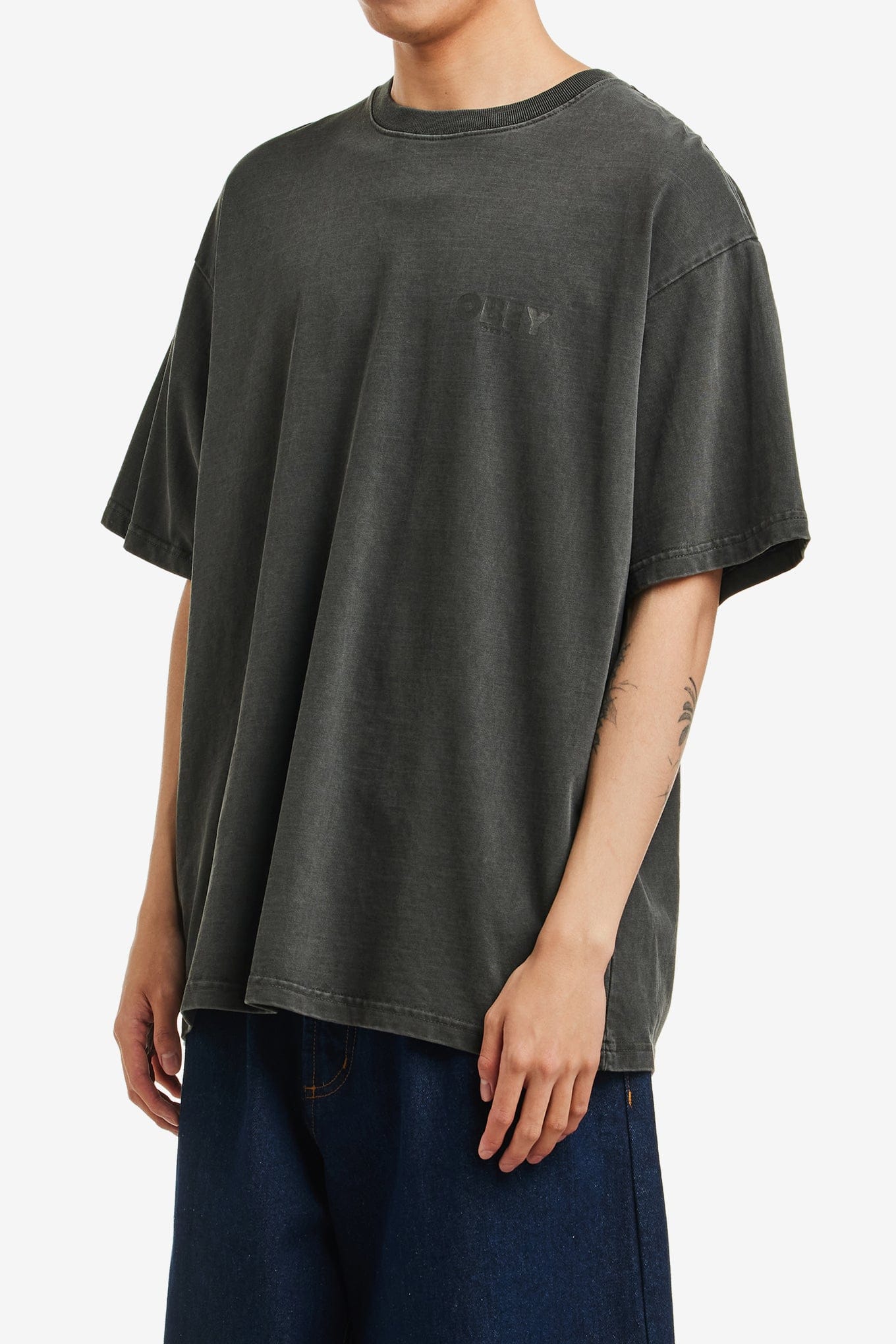 OBEY INTERNATIONAL SEOUL OVERDYED SS