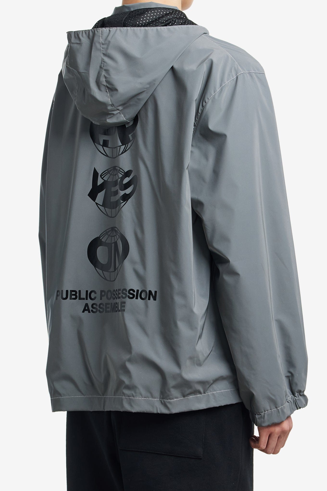 Public Possession PLANET P.P. REFLECTIVE JACKET