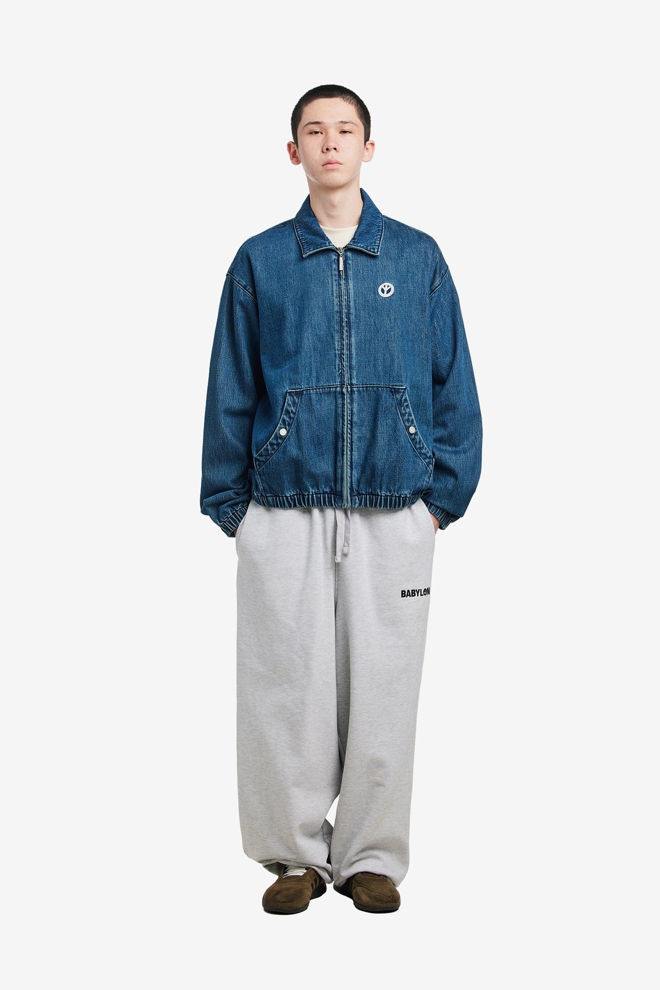 Babylon BB DENIM ZIP JACKET