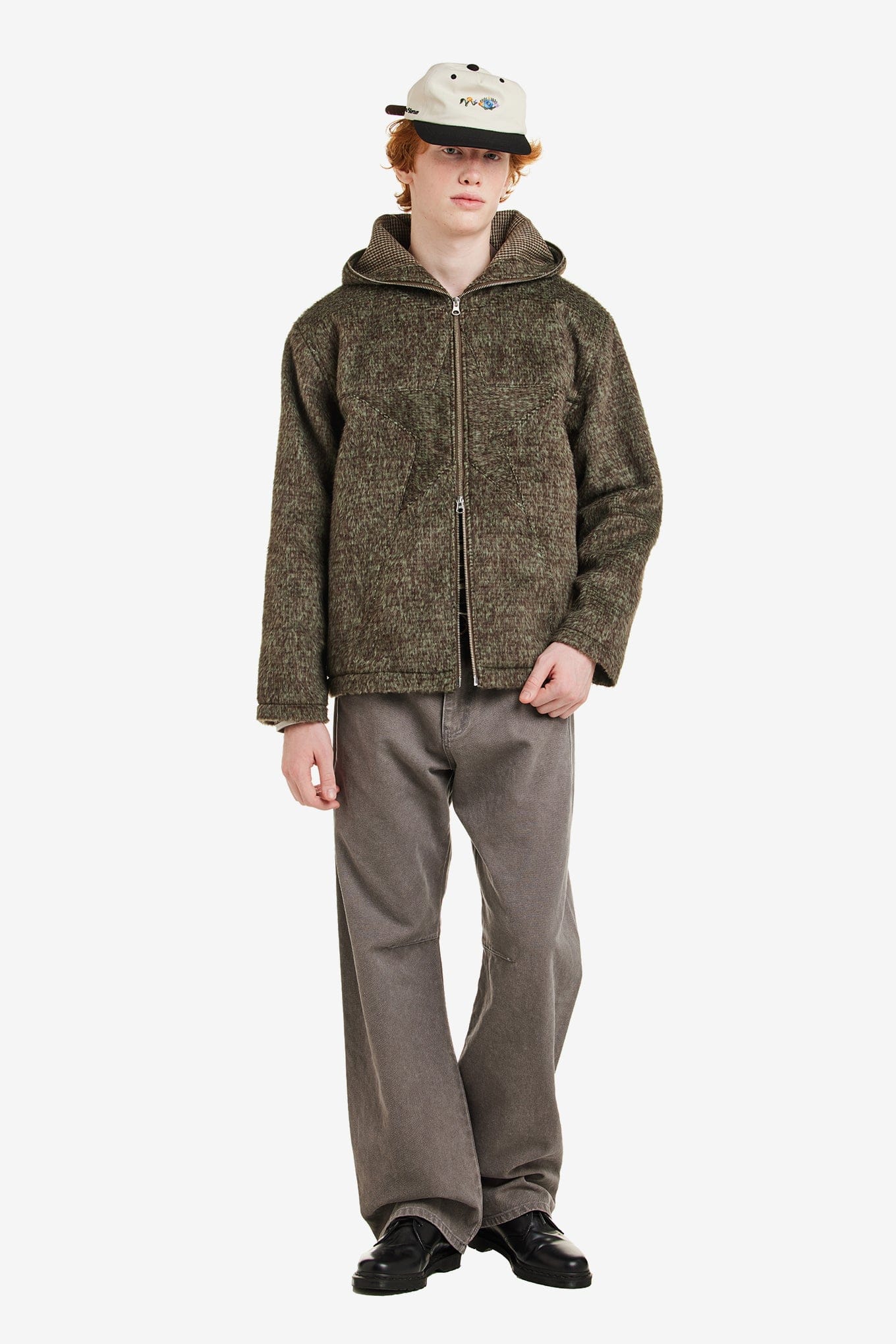 Nostasy STAR HOODED JACKET