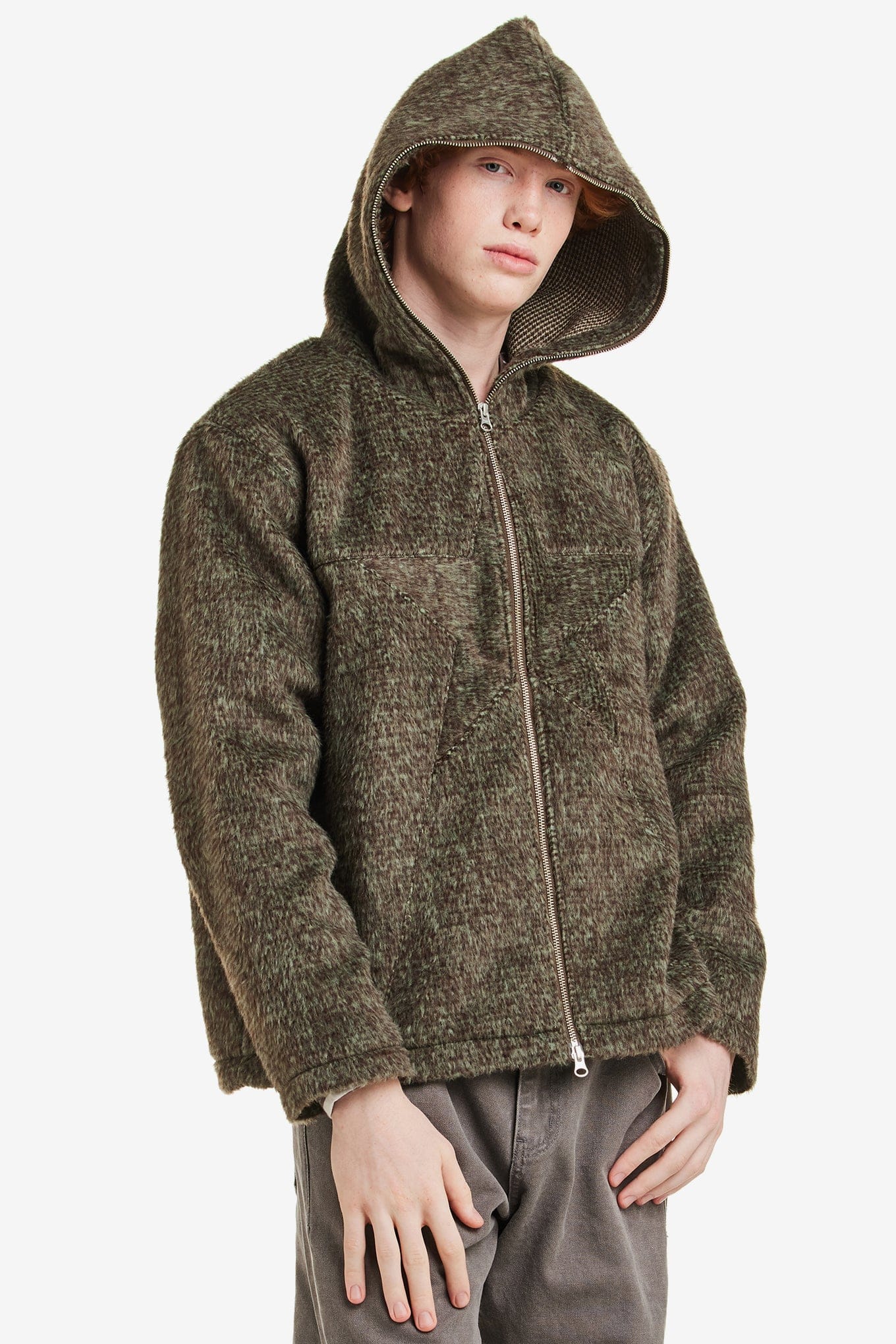 Nostasy STAR HOODED JACKET