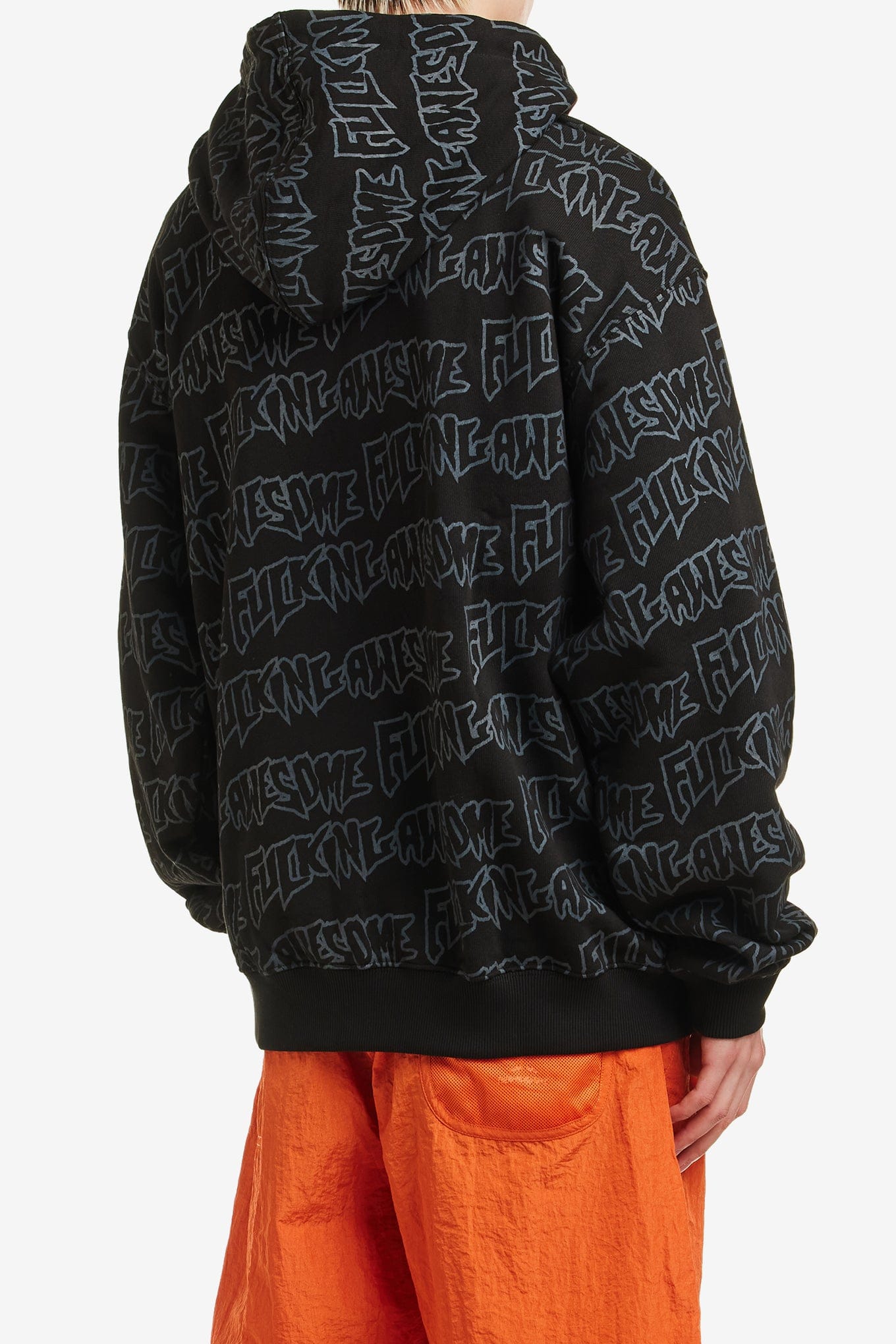Fucking Awesome AOP STAMP ZIPPED HOODIE