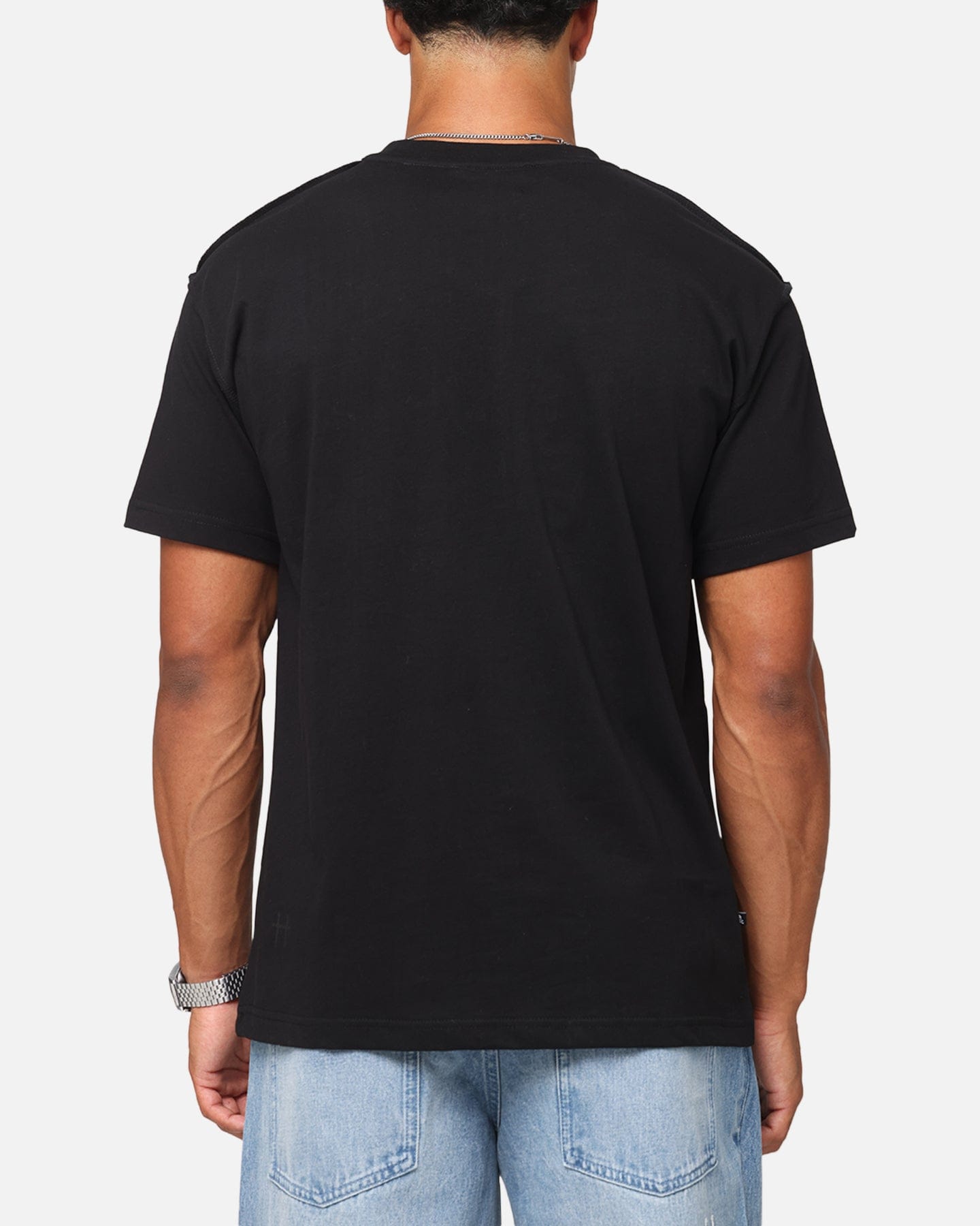 Saint Morta Oklahoma Xweave Lafayette T - Shirt Black/Black