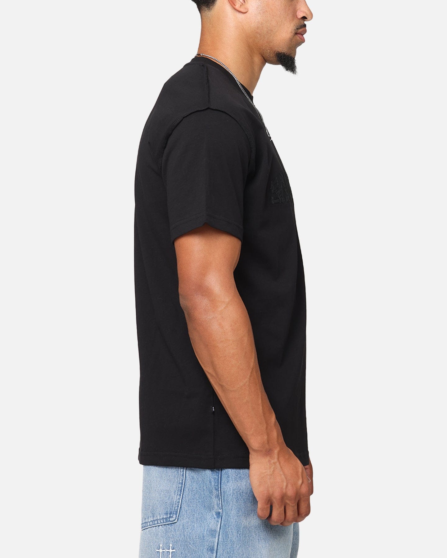 Saint Morta Oklahoma Xweave Lafayette T - Shirt Black/Black