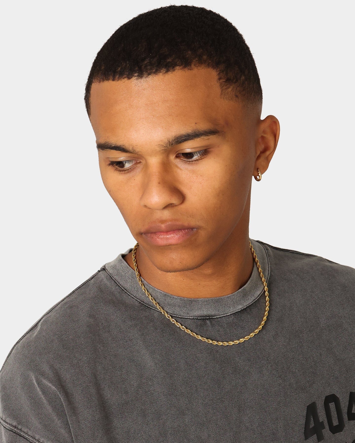Saint Morta 4 mm Rope Chain Gold
