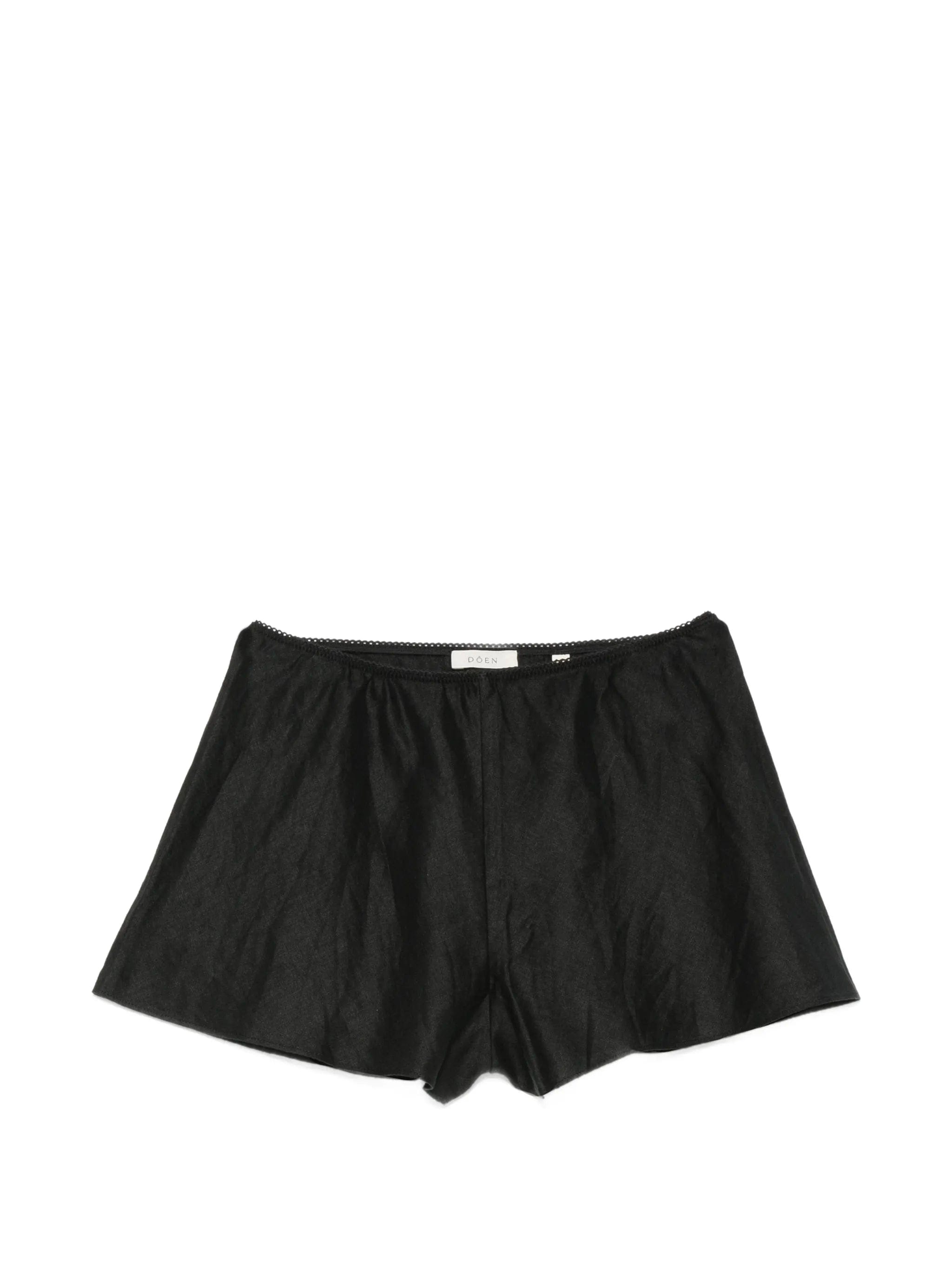DÔEN Loren linen shorts