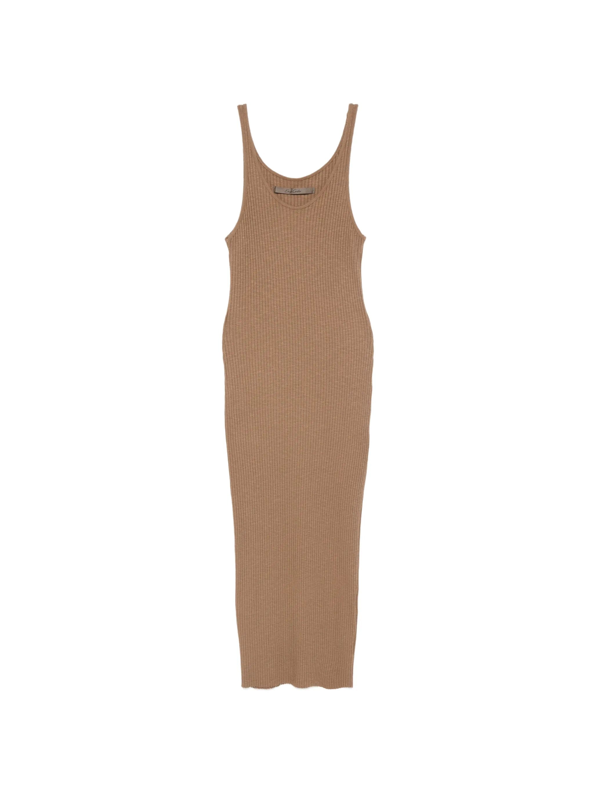 Enza Costa ribbed - knit slim - fit midi dress