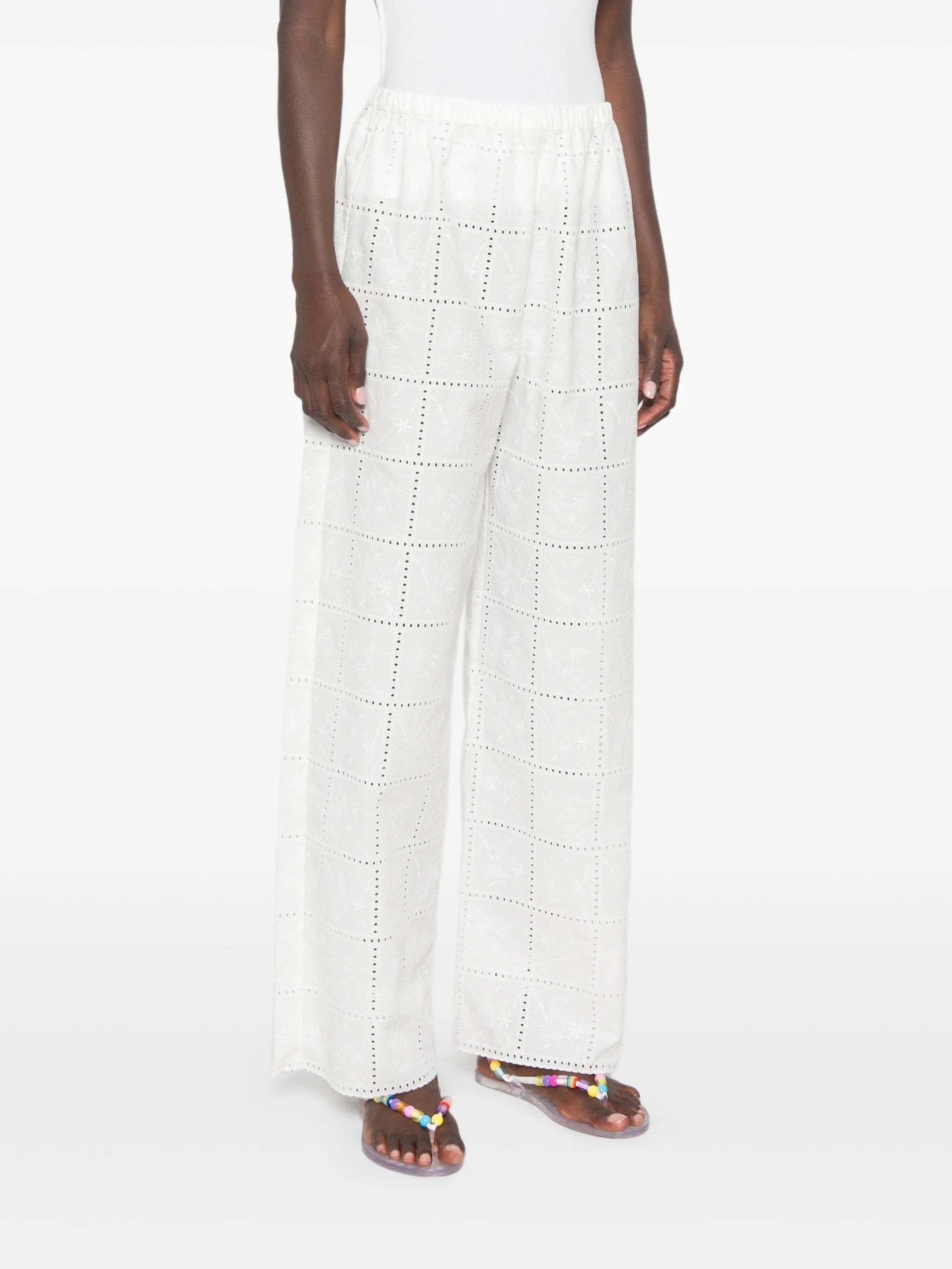 Faithfull Mora broderie - anglaise trousers