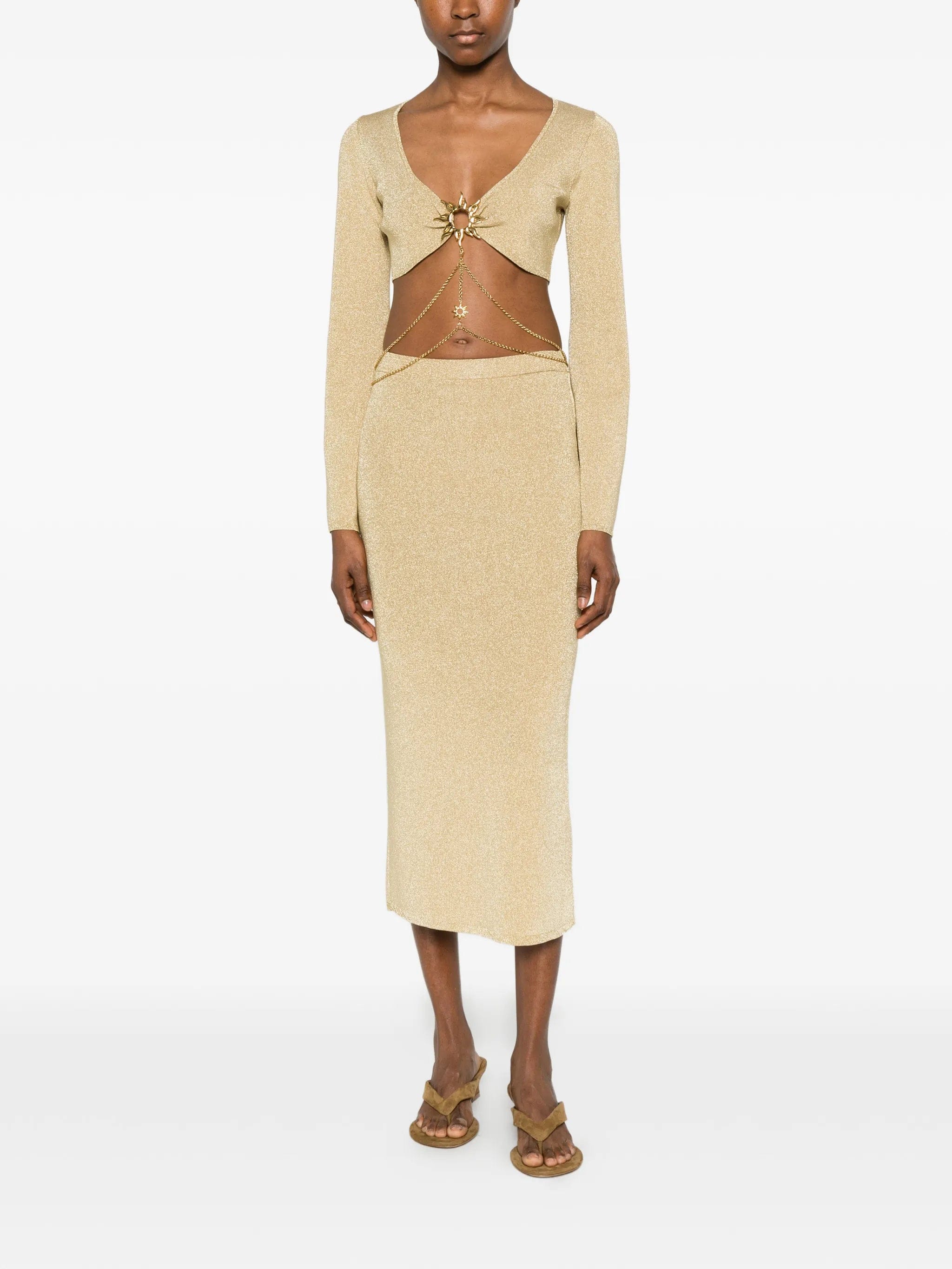 Leslie Amon Sun knit skirt