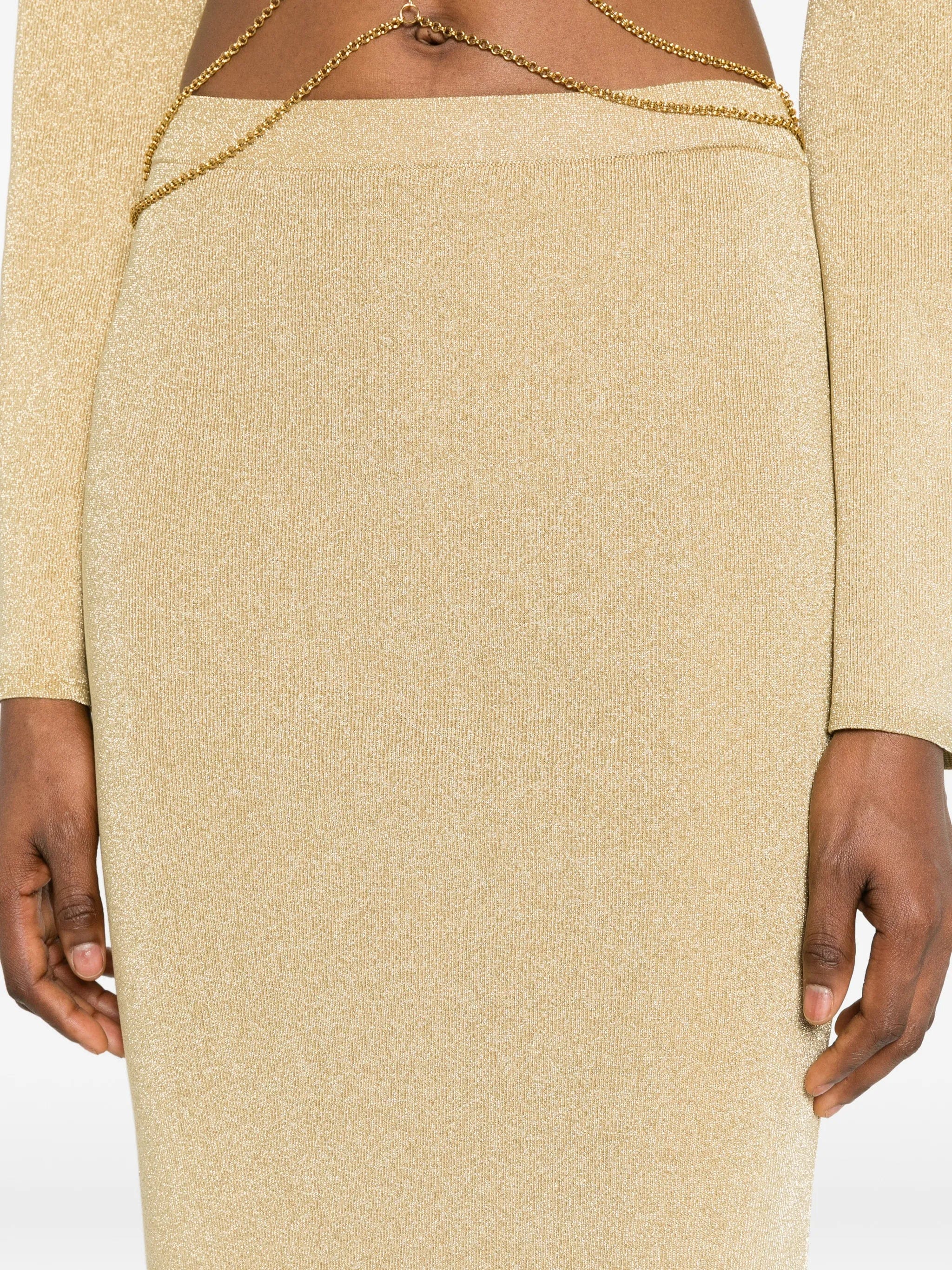 Leslie Amon Sun knit skirt