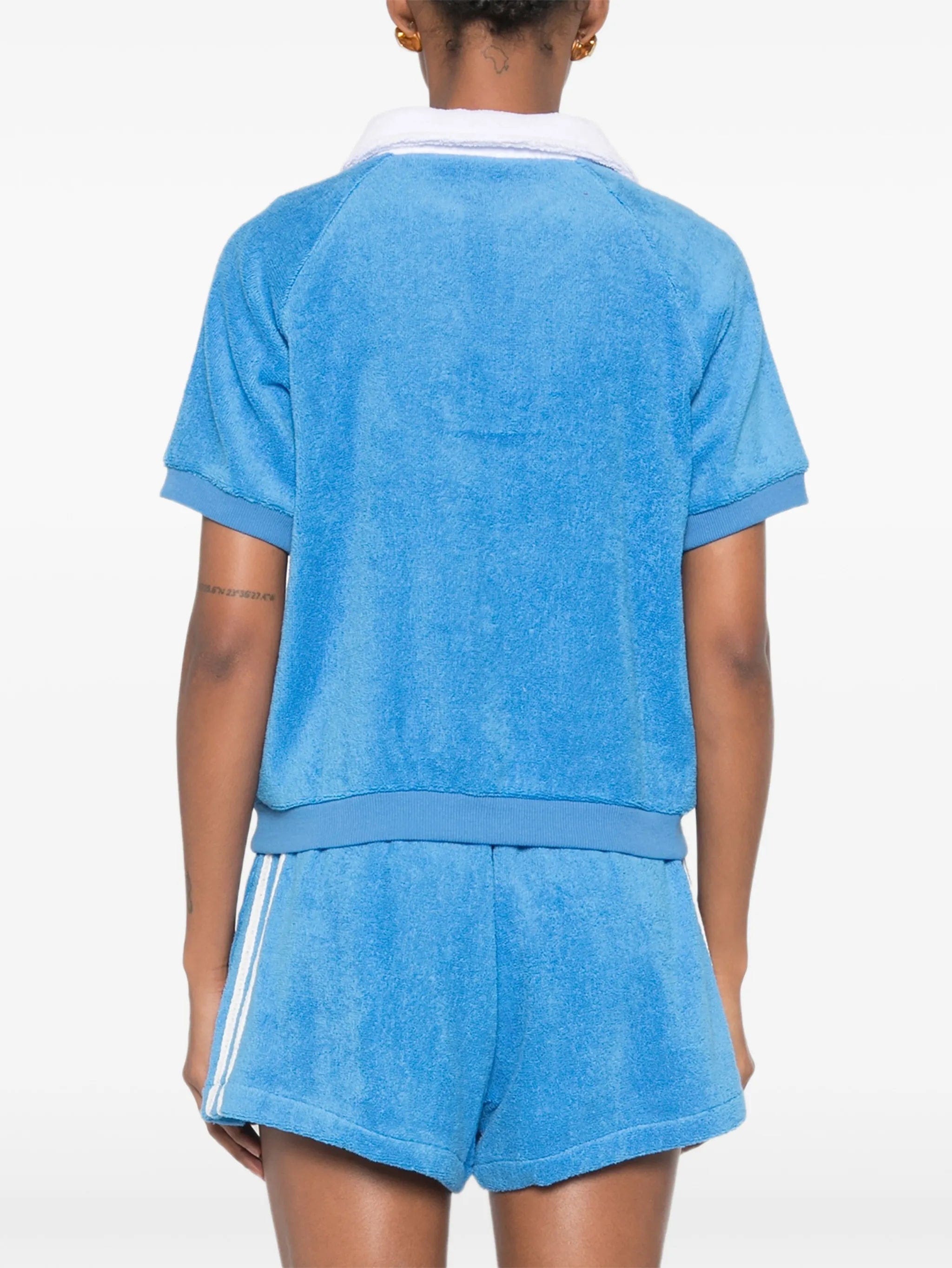 TERRY Puesto polo - collar T - shirt