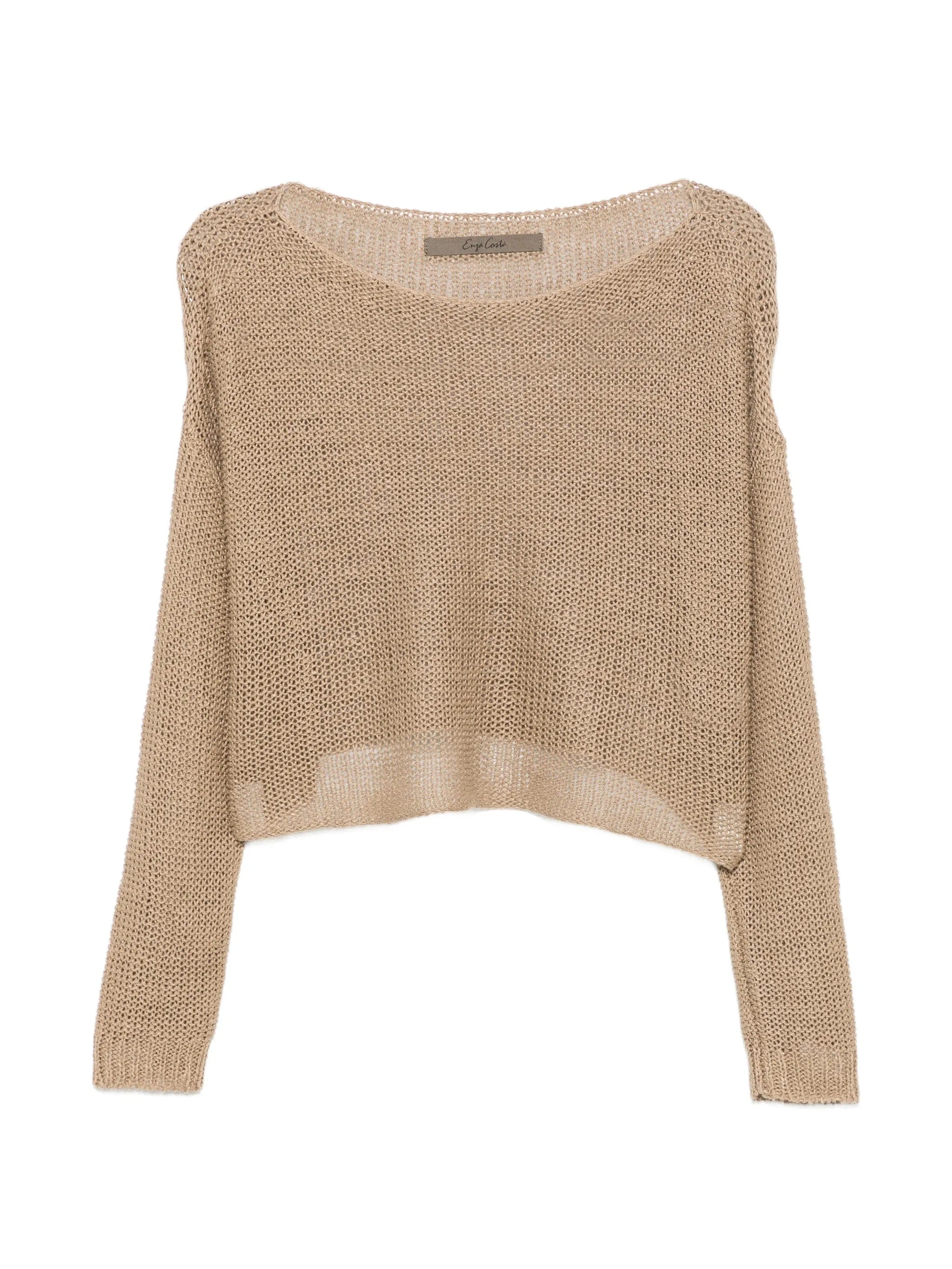 Enza Costa open - knit sweater