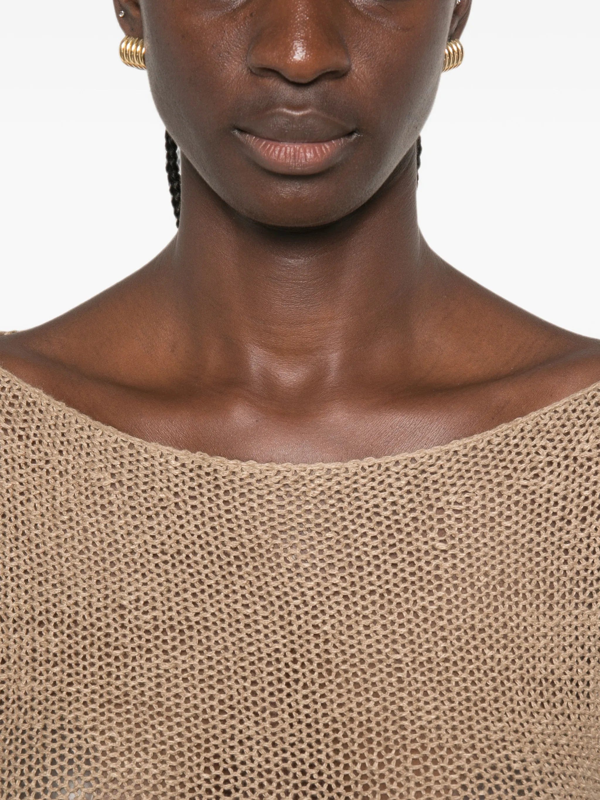 Enza Costa open - knit sweater