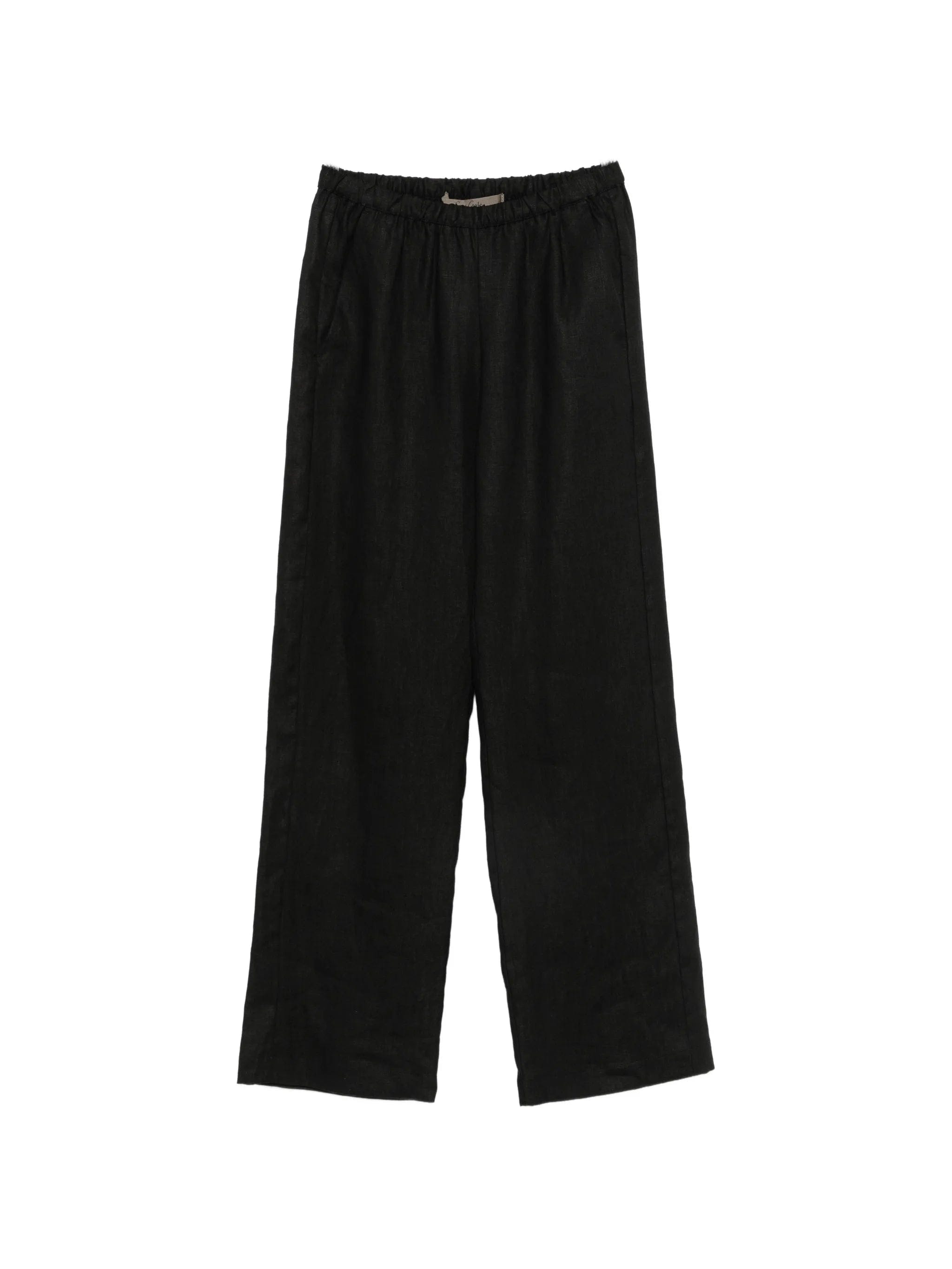 Enza Costa elasticated - waist wide - leg trousers