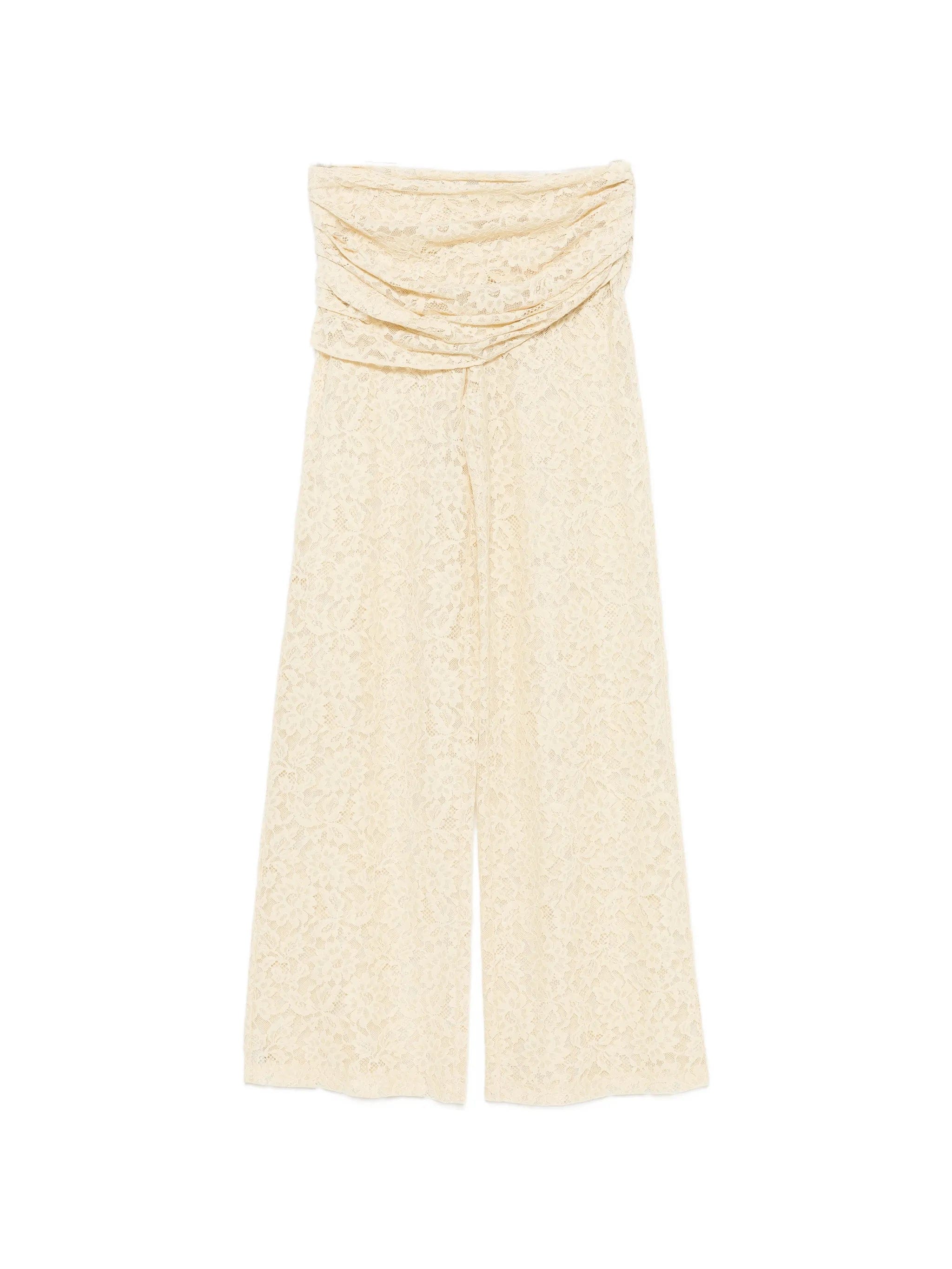De la Vali Rocio floral - lace trousers