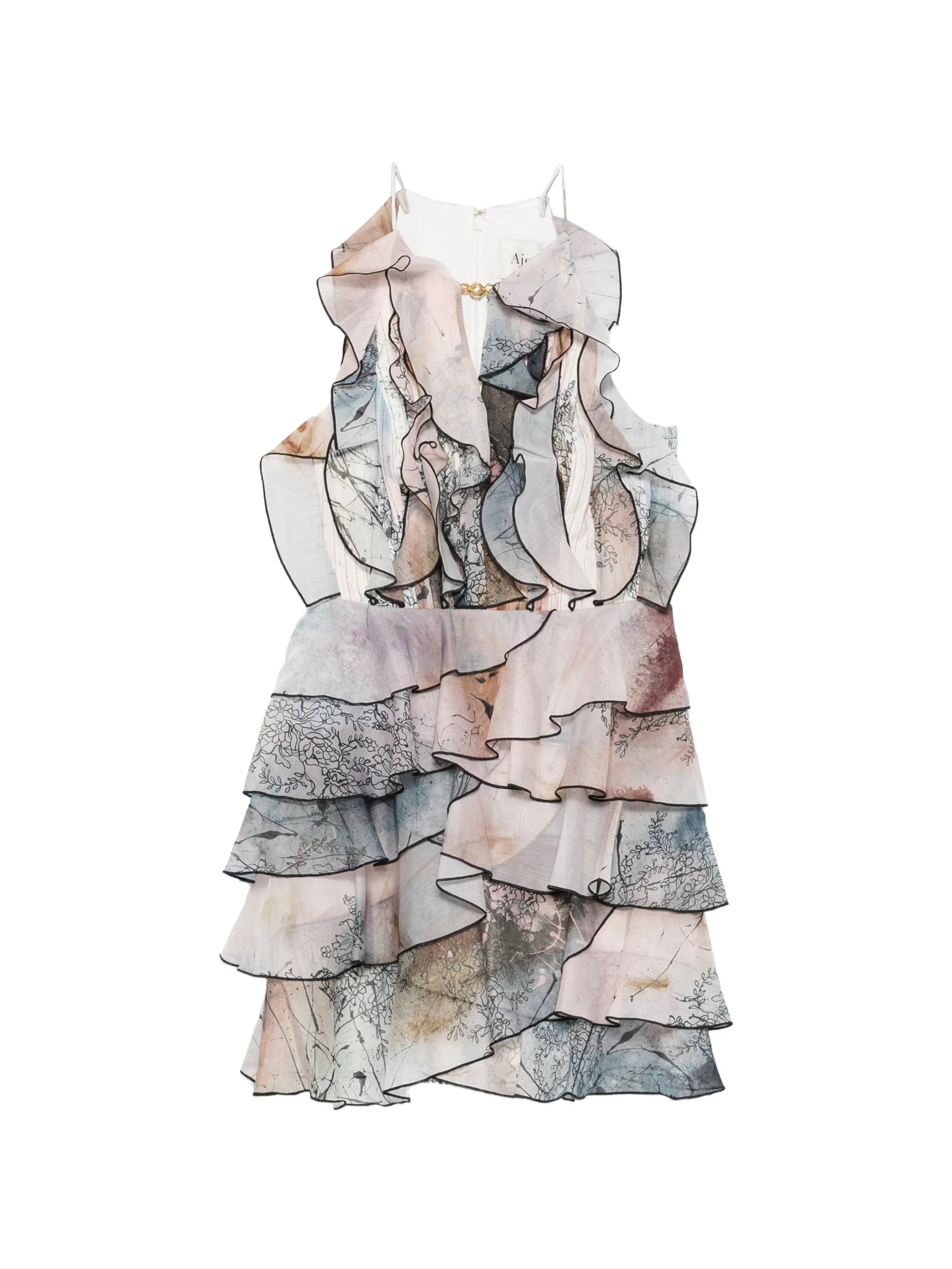 Aje Cleo ruffled mini dress