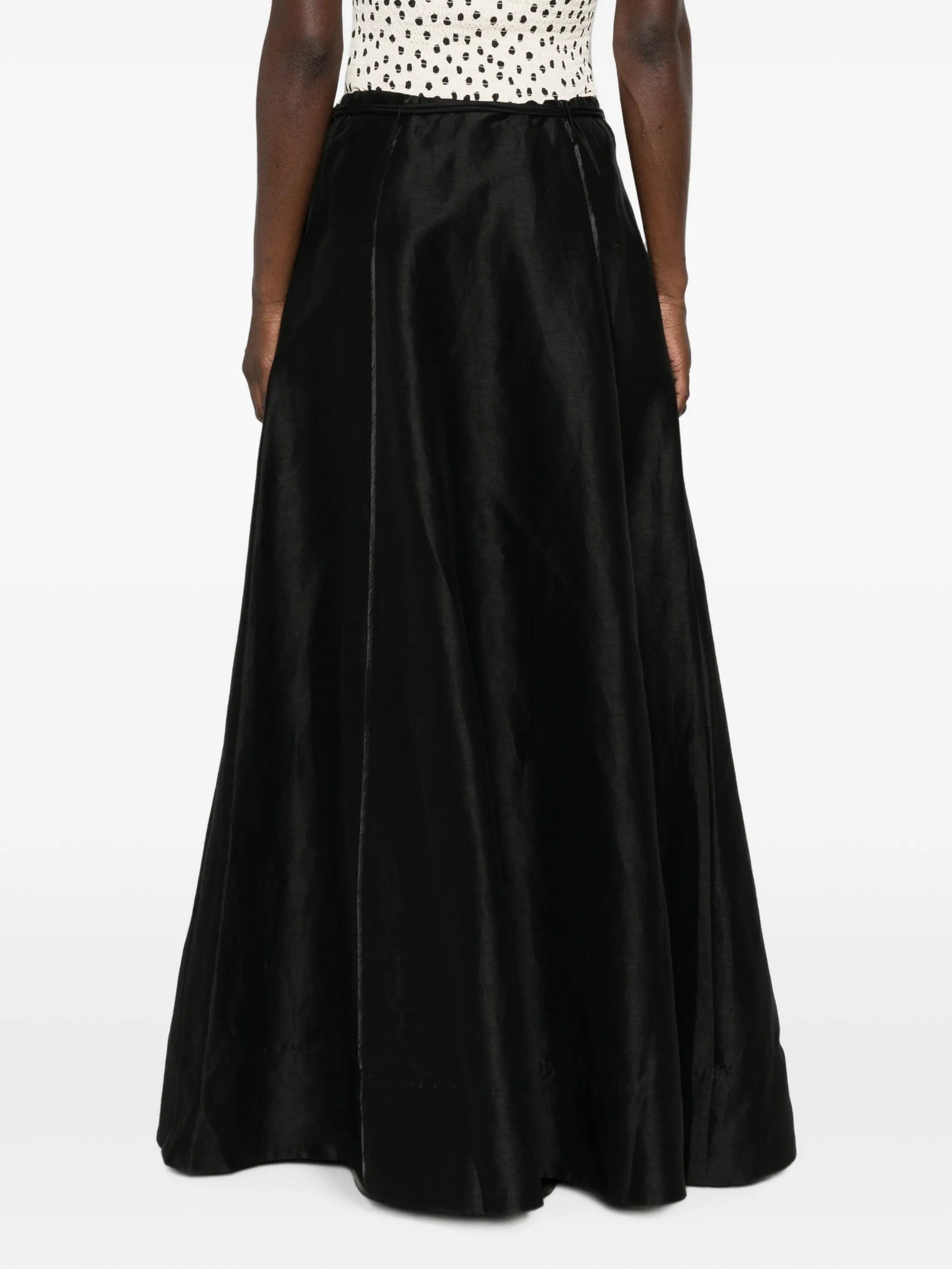 Aje Demi floral - embellished maxi skirt