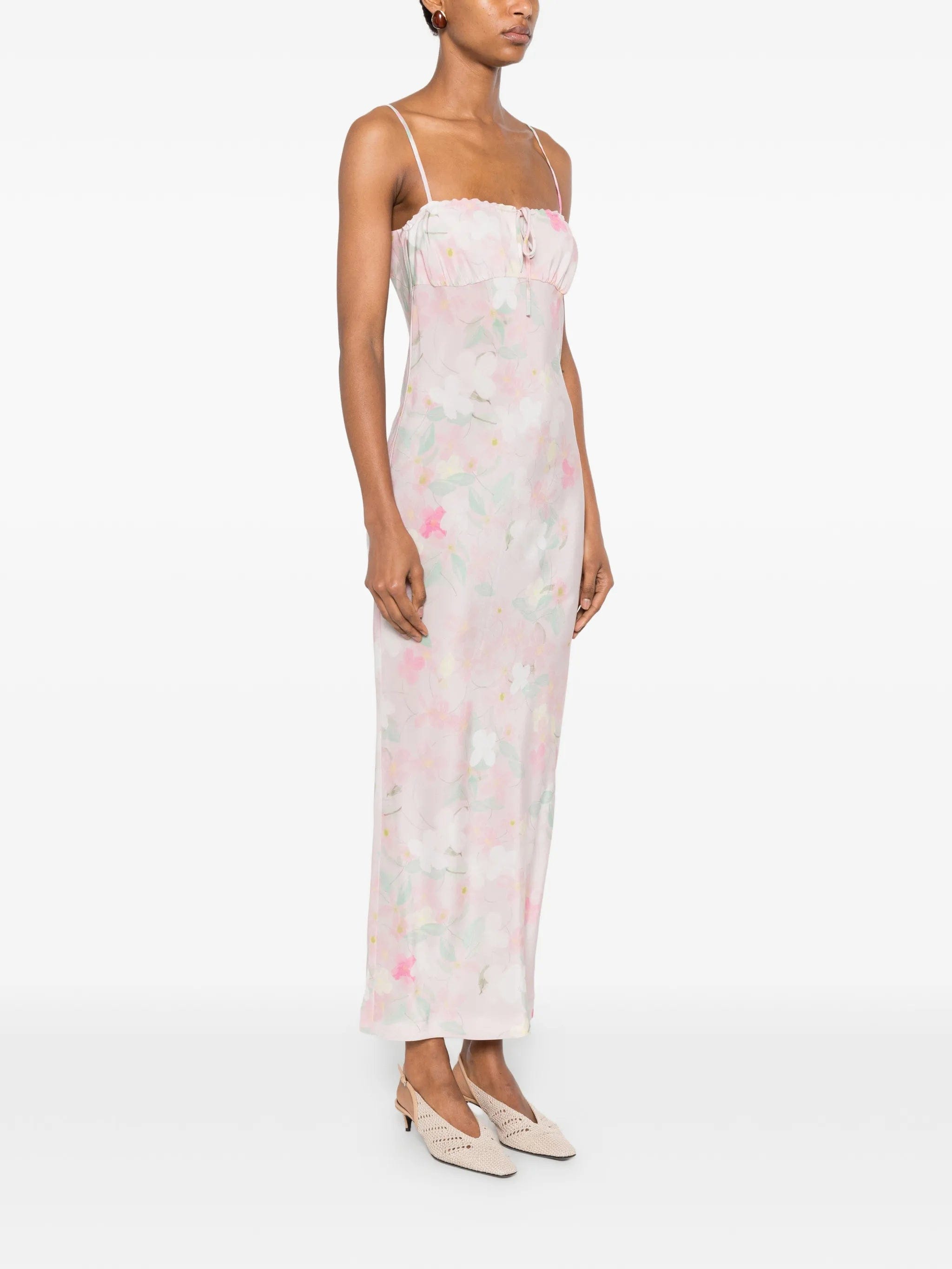 Bernadette Riri floral - print midi dress