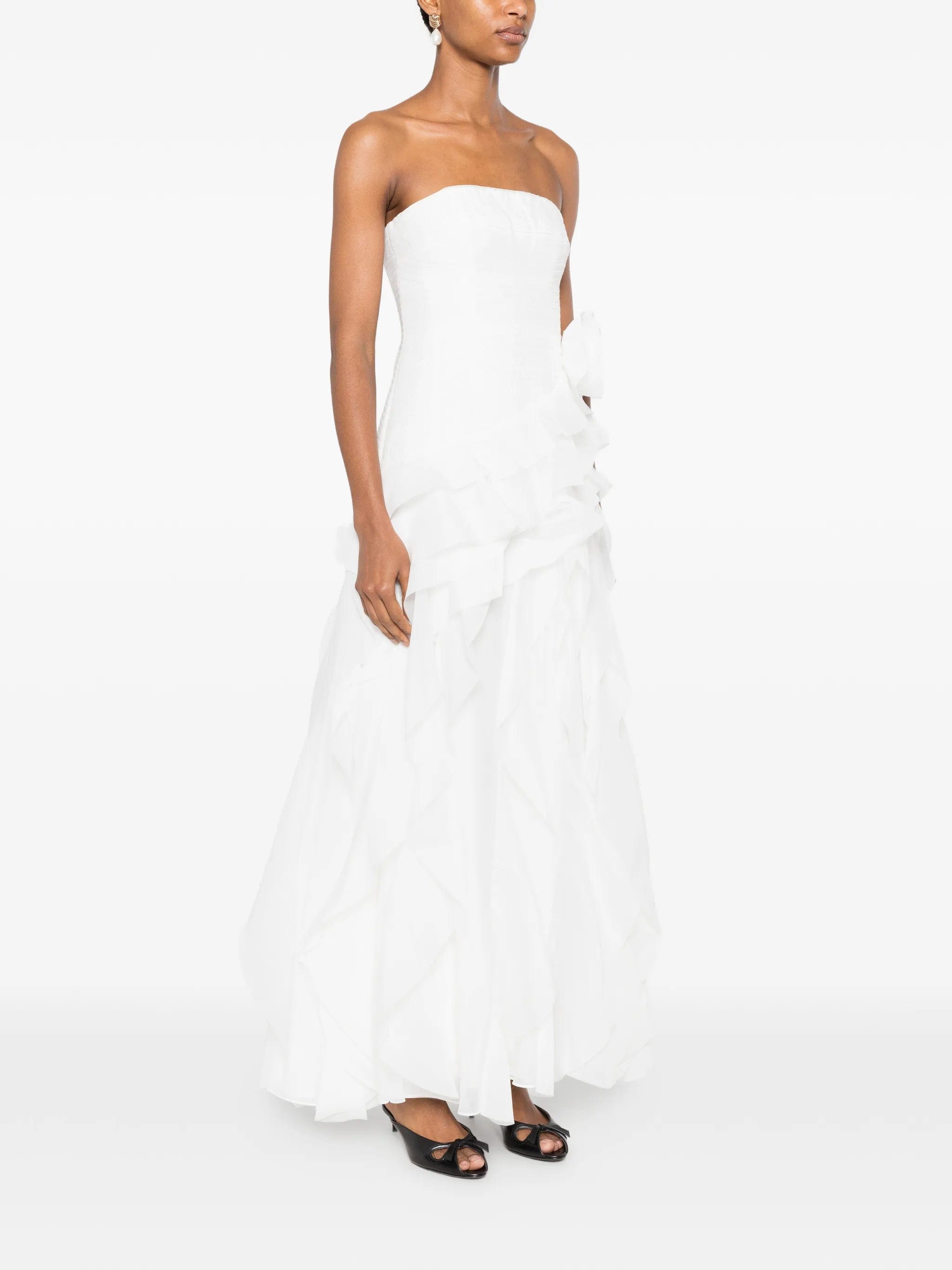 Aje Canyon ruffled gown
