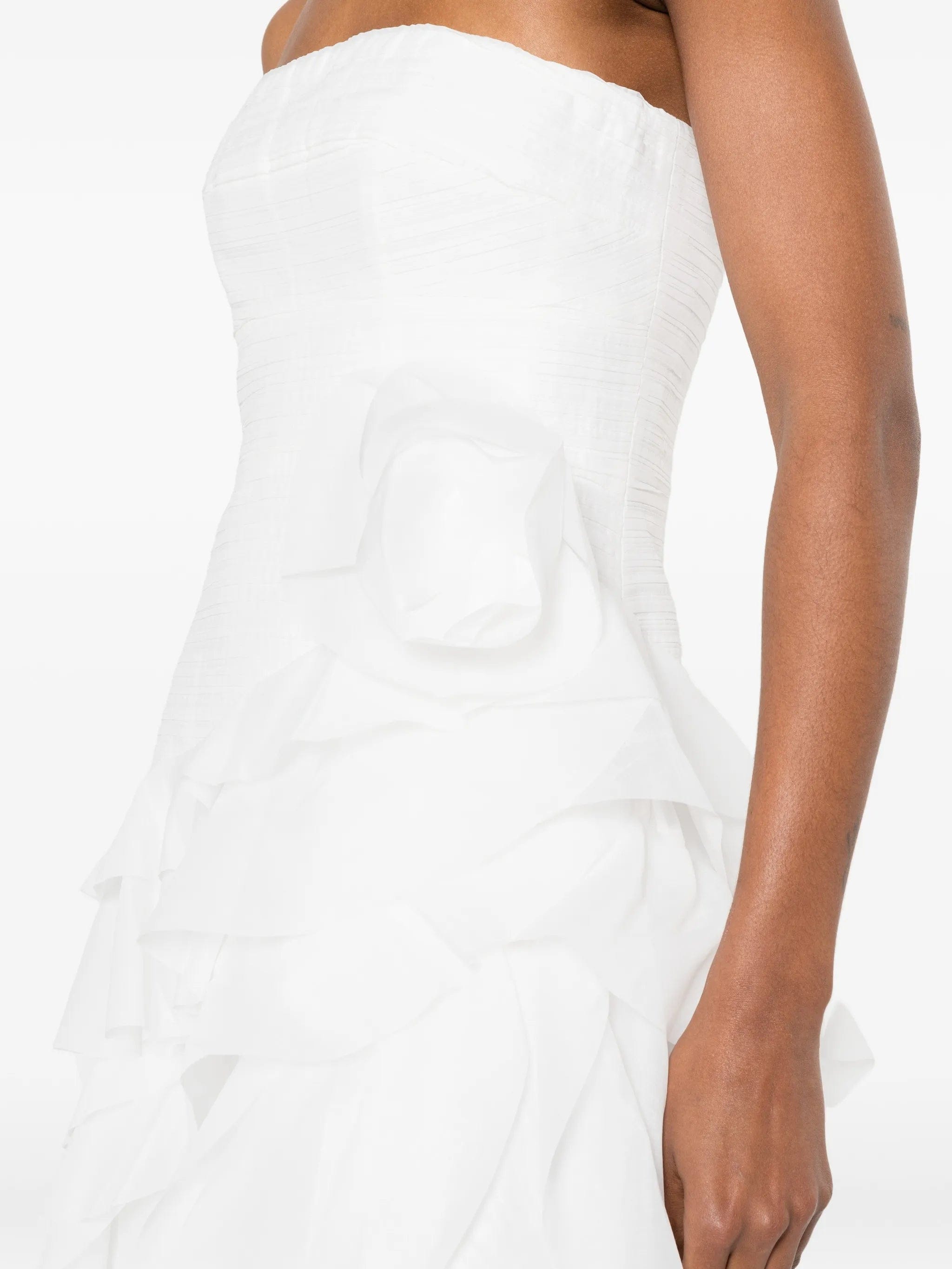 Aje Canyon ruffled gown