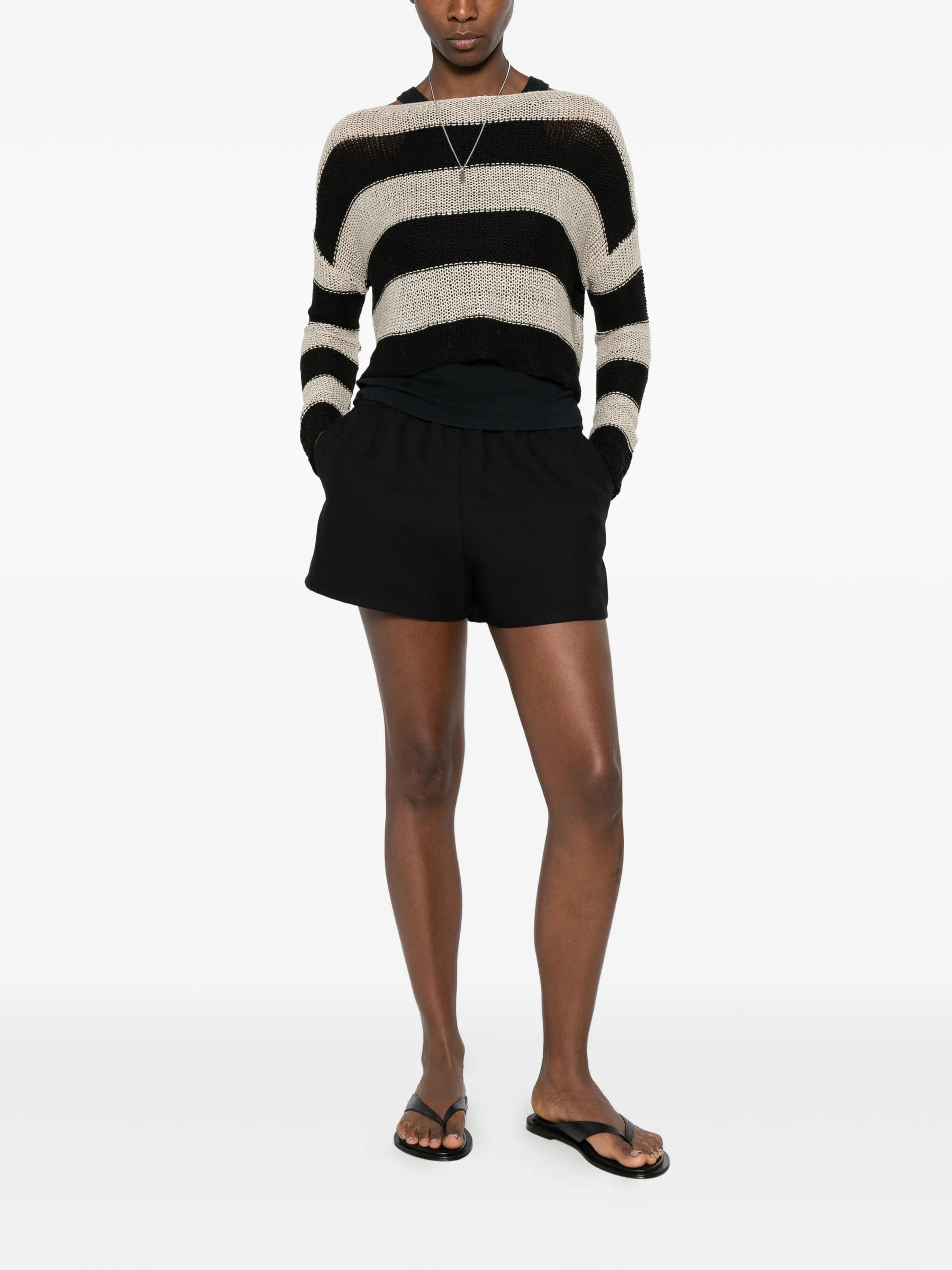 Enza Costa twill shorts
