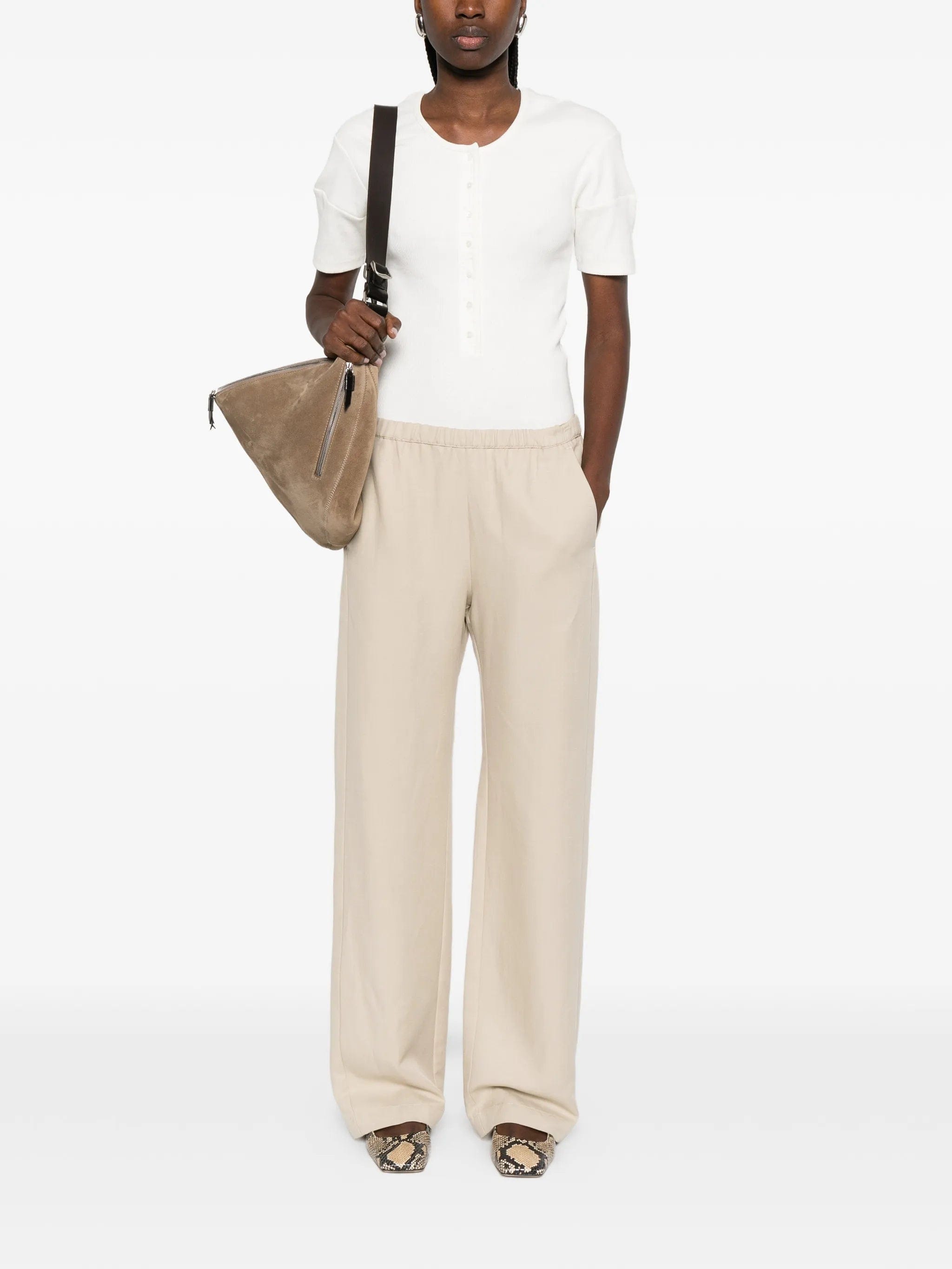 Enza Costa twill everywhere trousers