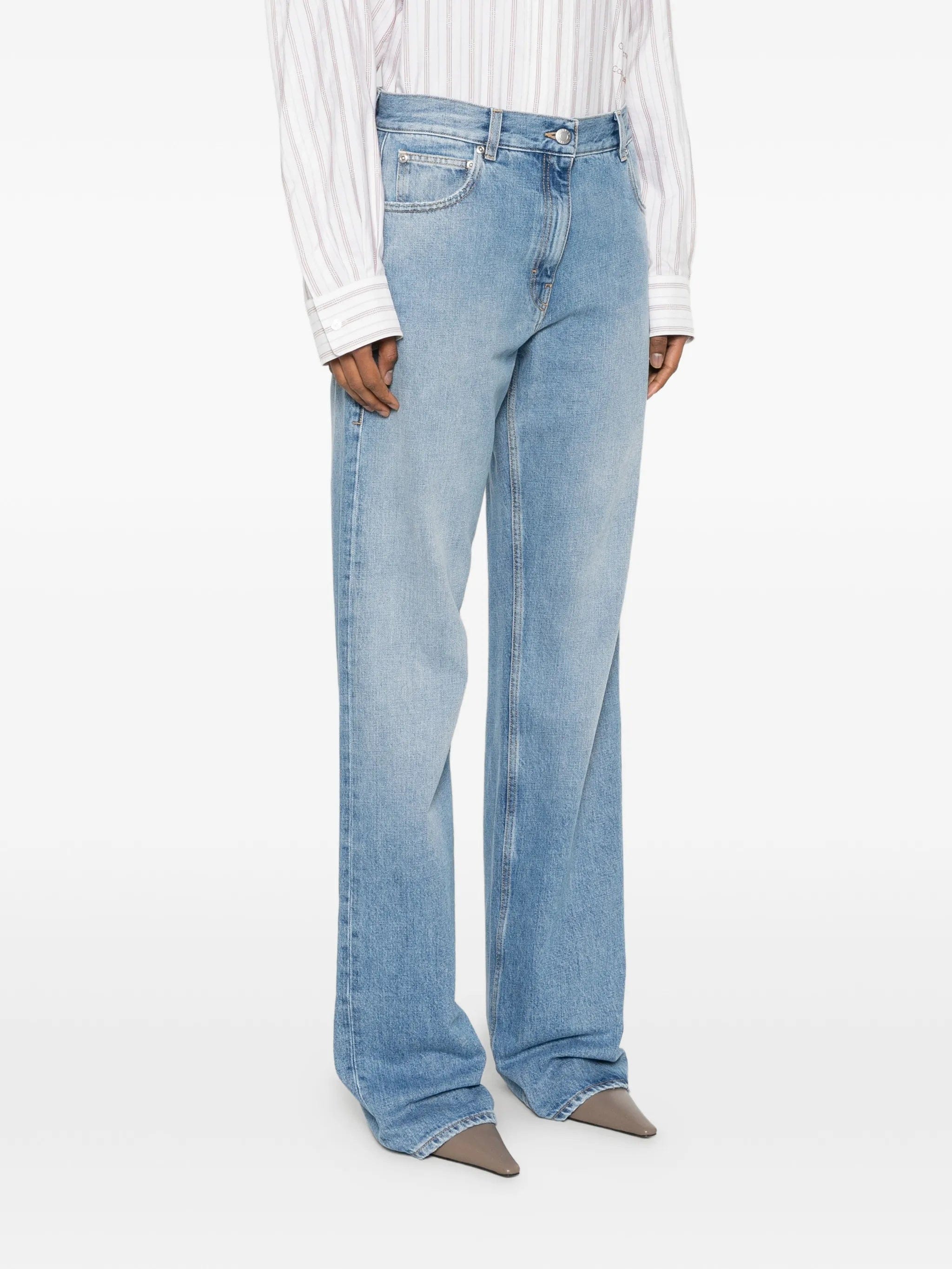 Calvin KLEIN Collection faded - effect jeans