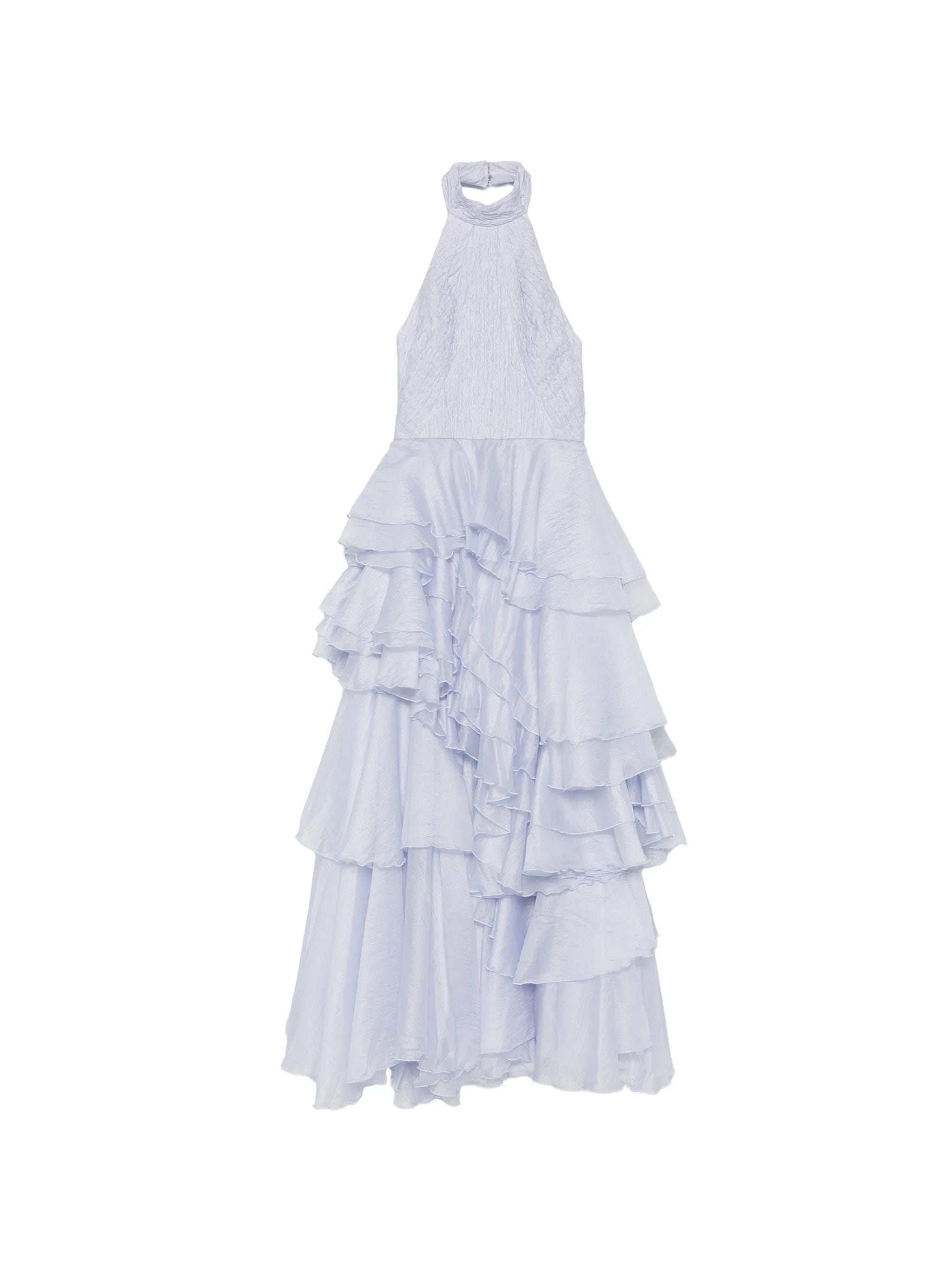 Aje Fayette ruffled gown