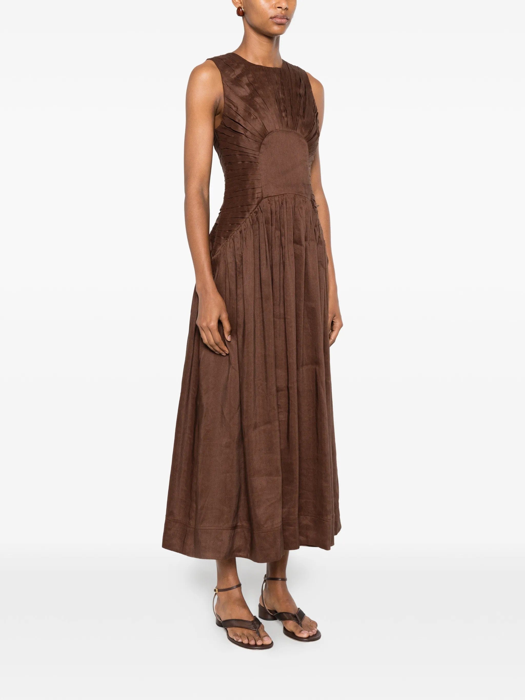 Aje Medea pleated - bodice dress