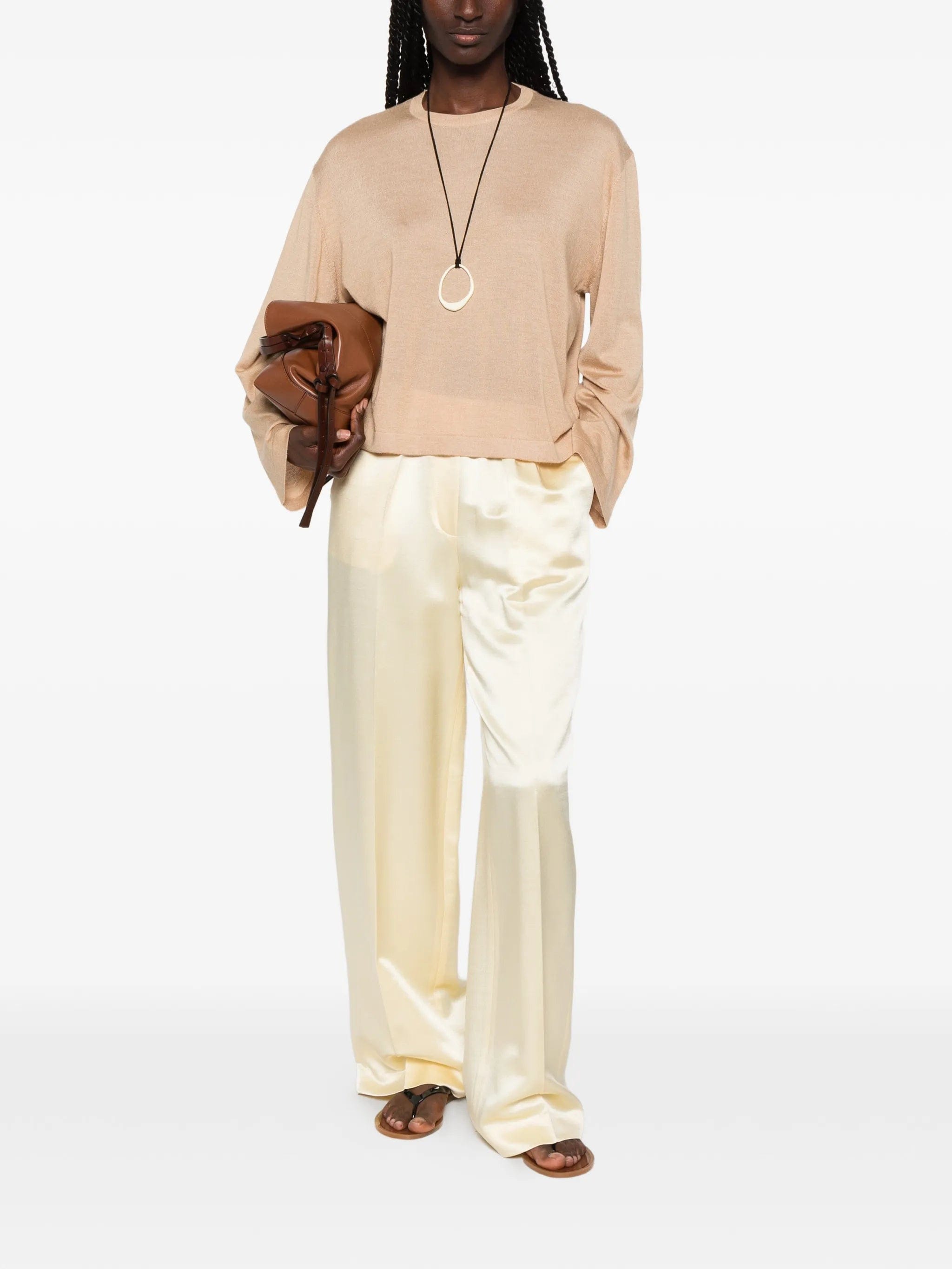 Soft Goat crew - neck sweater