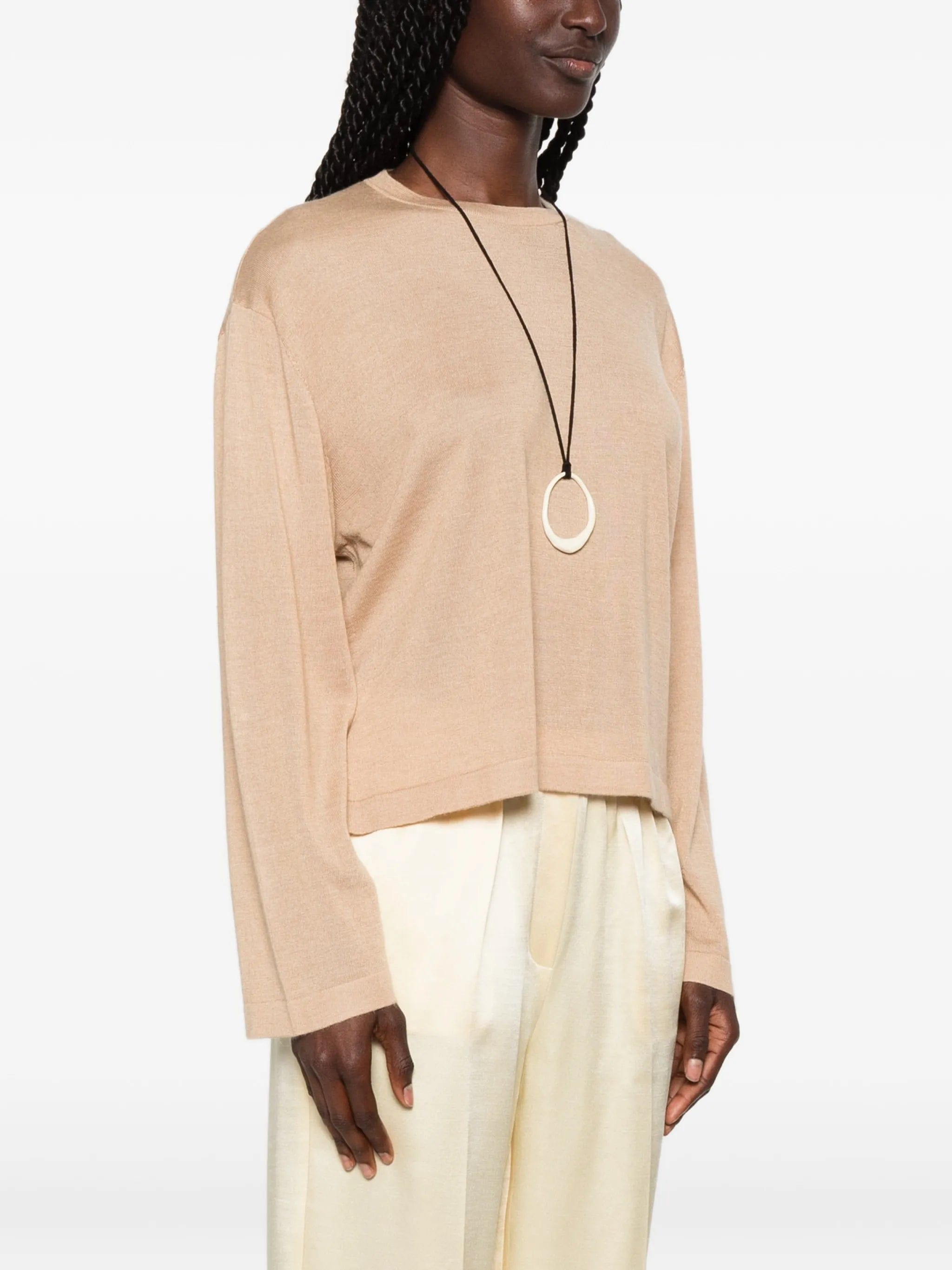 Soft Goat crew - neck sweater