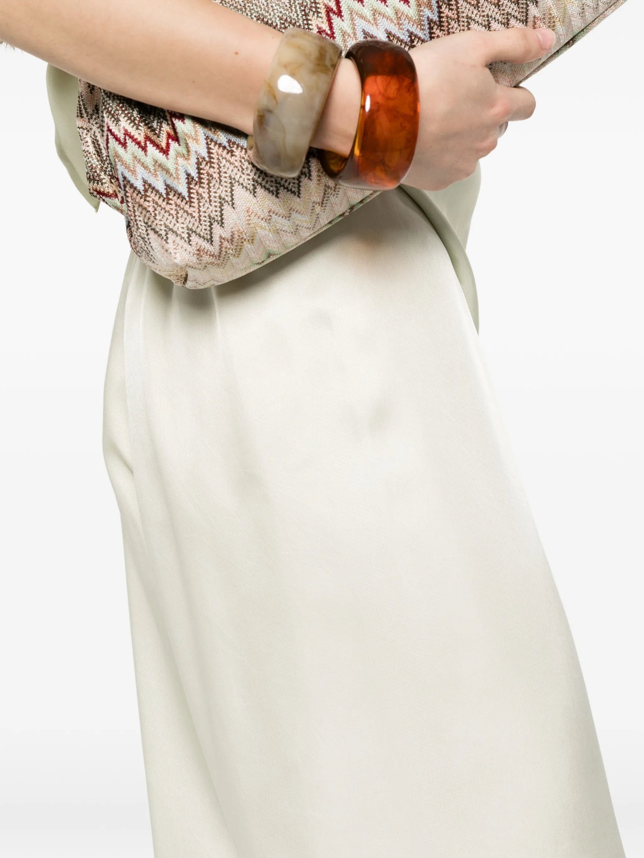 Enza Costa fluid twill trousers