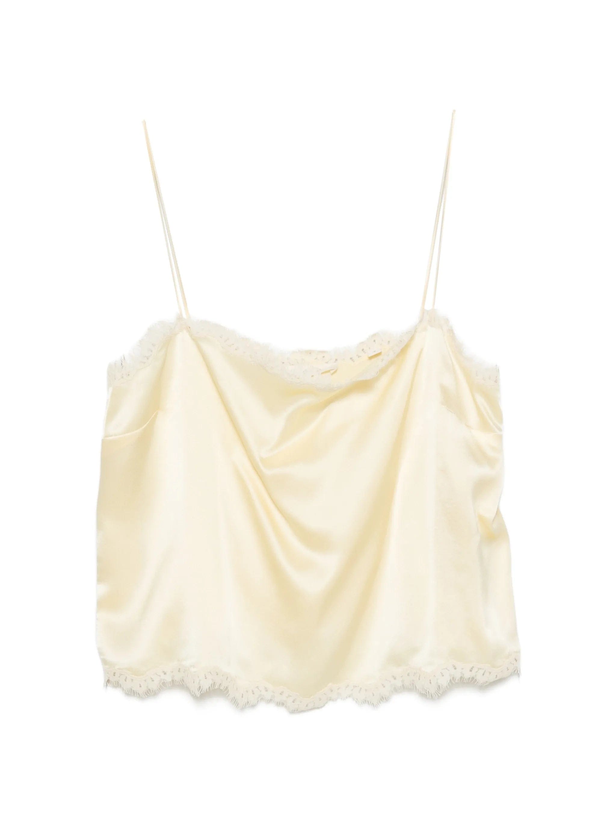 DÔEN Loure lace - trim top