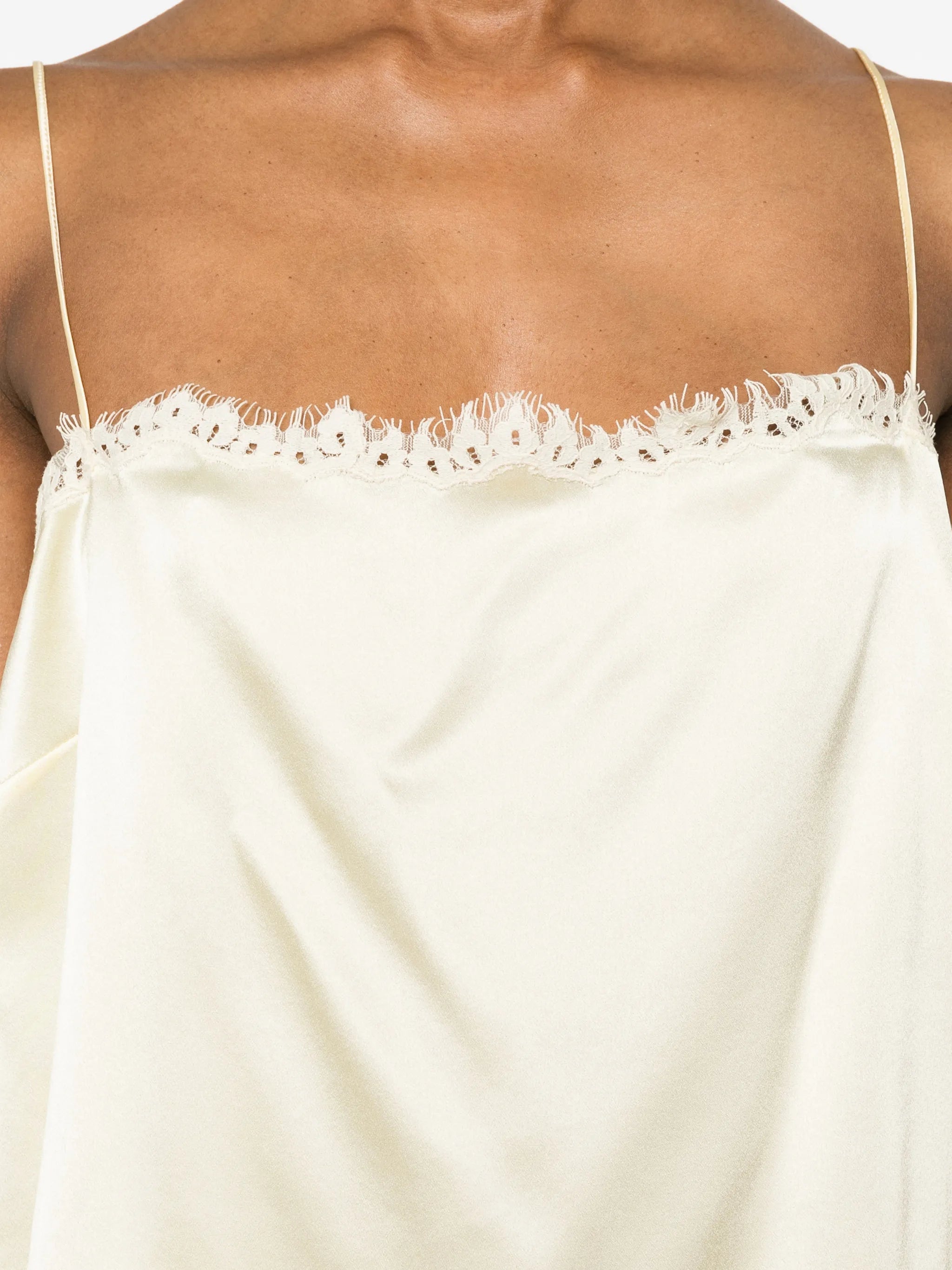 DÔEN Loure lace - trim top